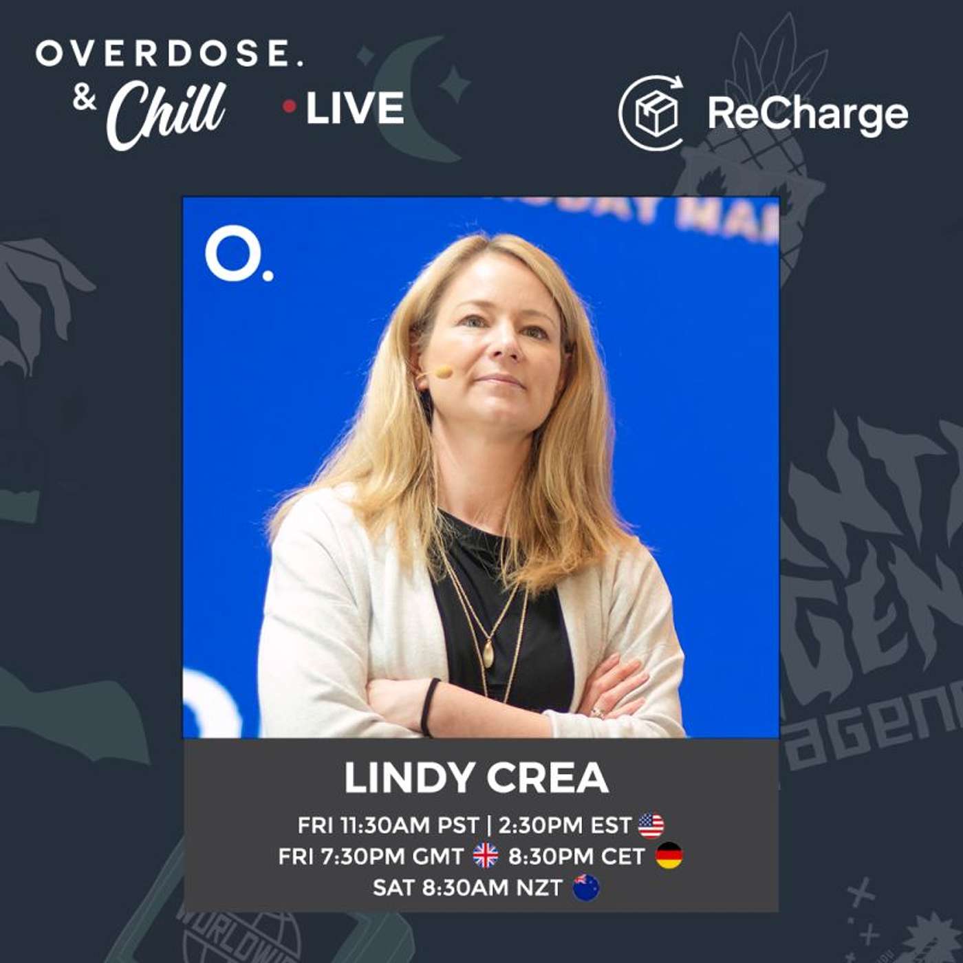 #037 : Lindy Crea @ ReCharge
