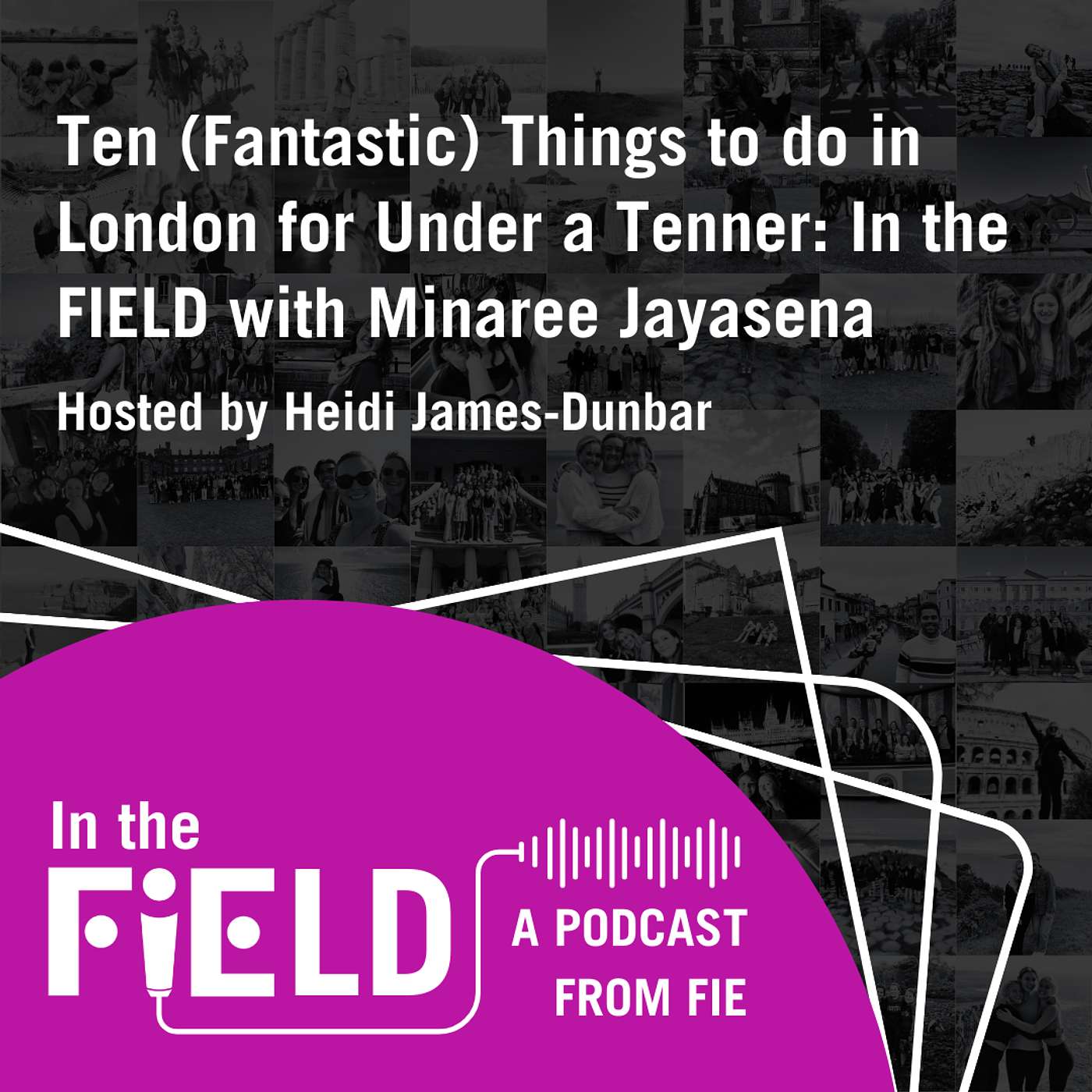 Ten (Brilliant) Things to do in London for Under a Tenner: In the FIEld with Minaree Jayasena