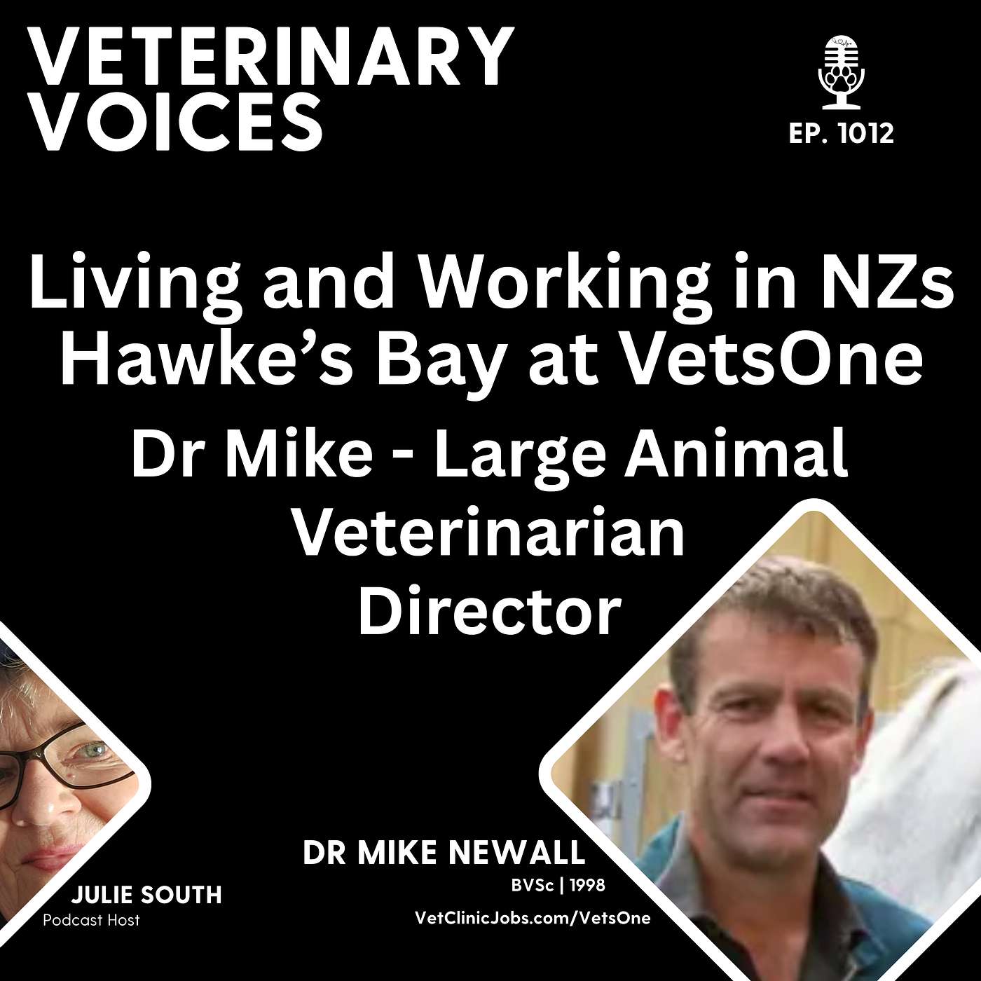 Vet Clinic Employer of Choice: VetsOne - Hawke's Bay NZ - Dr Mike Newell - Veterinarian + Director | ep.1012