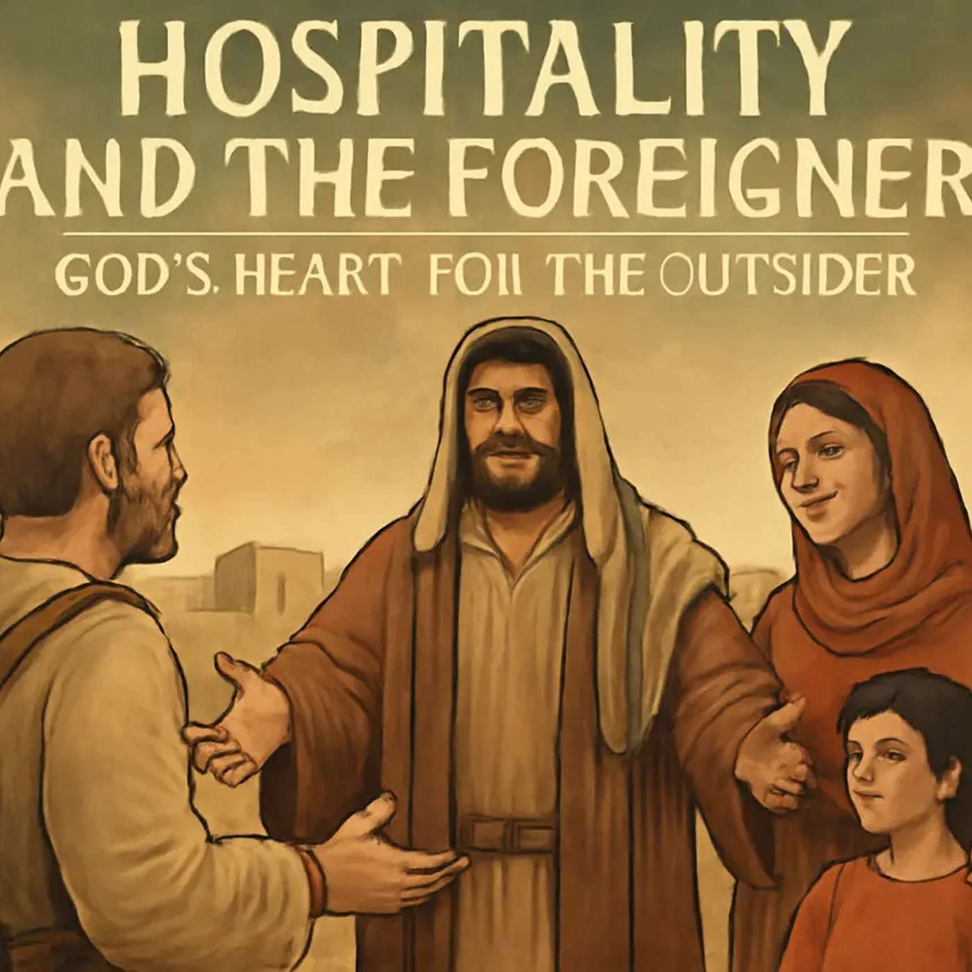 hospitality, and the foreigner, God's heart for the outsider