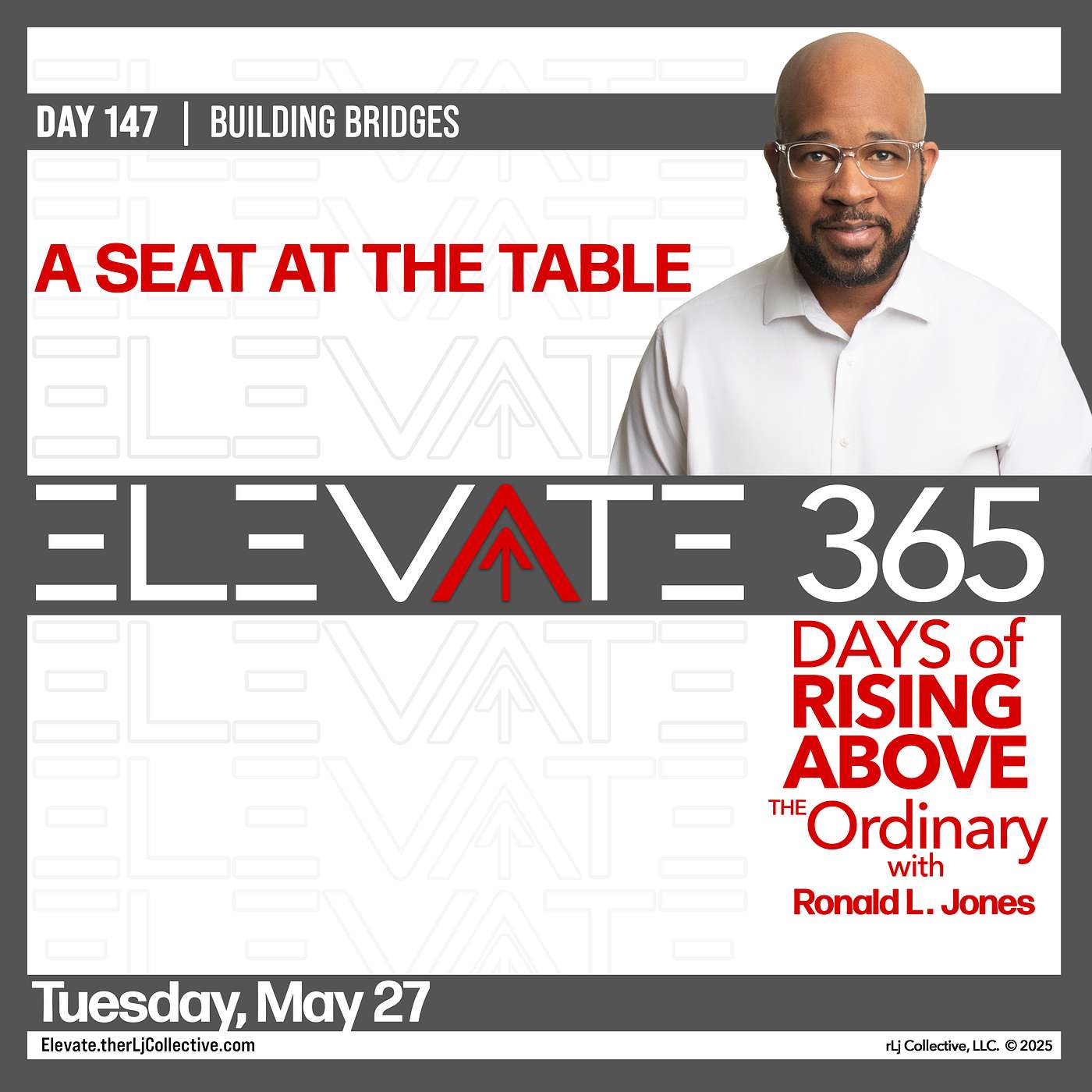 Day 147:  A Seat at the Table