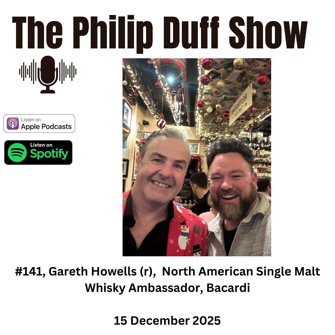 #141, Gareth Howells, North American Single Malt Whisky Ambassador, Bacardi #141, Gareth Howells, North American Single Malt Whisky Ambassador, Bacardi