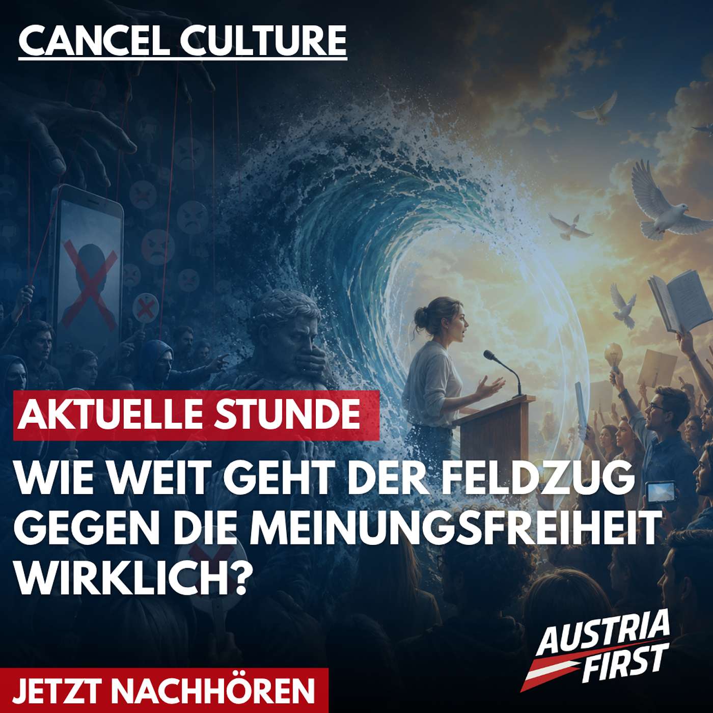 Cancel Culture: Wie weit geht der Feldzug gegen die Meinungsfreiheit wirklich? – Aktuelle Stunde episode artwork