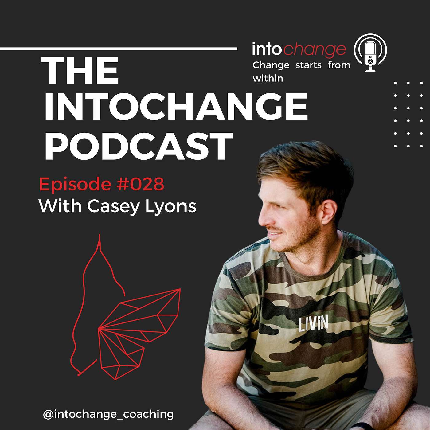 IT AINT WEAK TO SPEAK - Casey Lyons - Ep28 - The INTOCHANGE Podcast