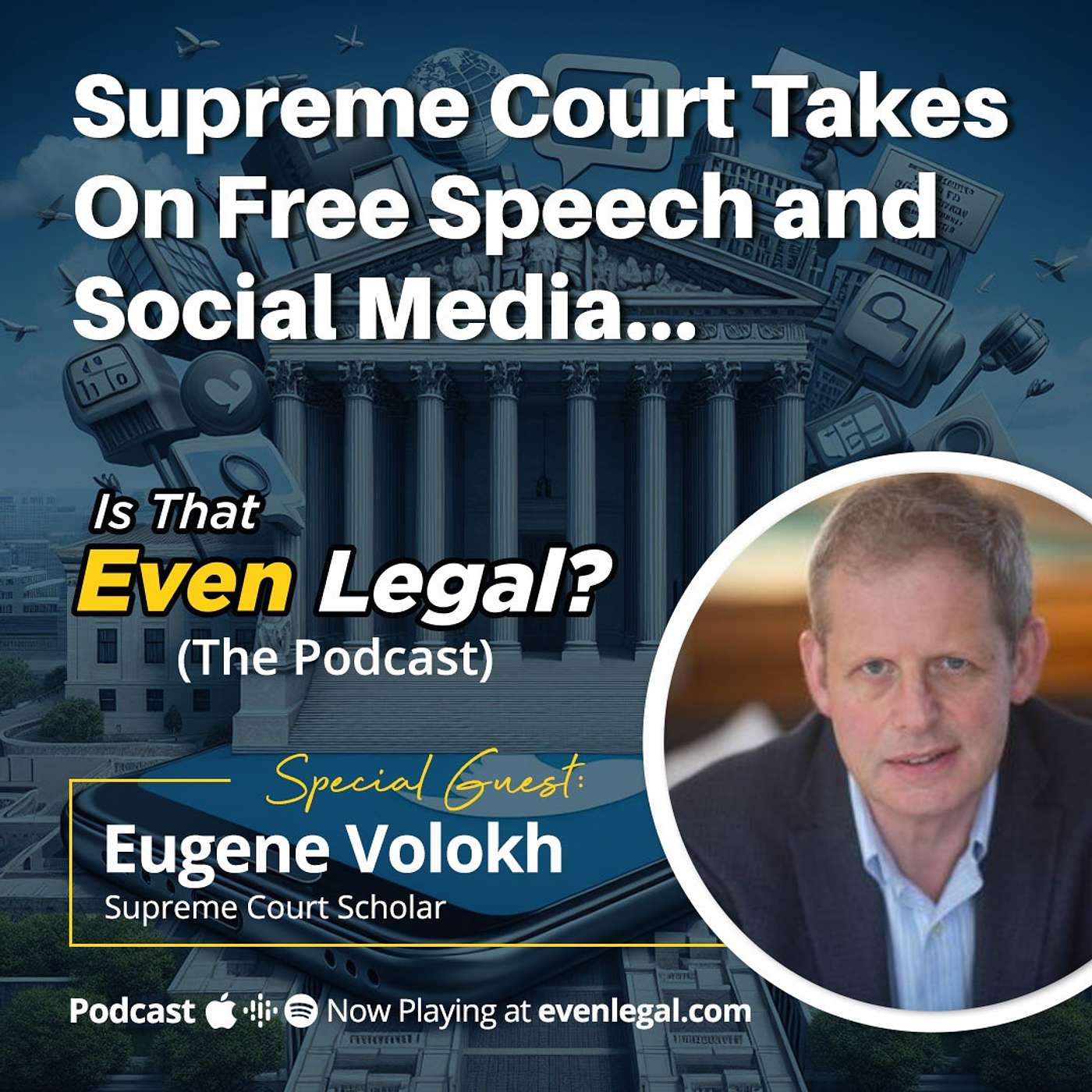 SUPREME COURT TAKES ON FIRST AMENDMENT AND SOCIAL MEDIA...