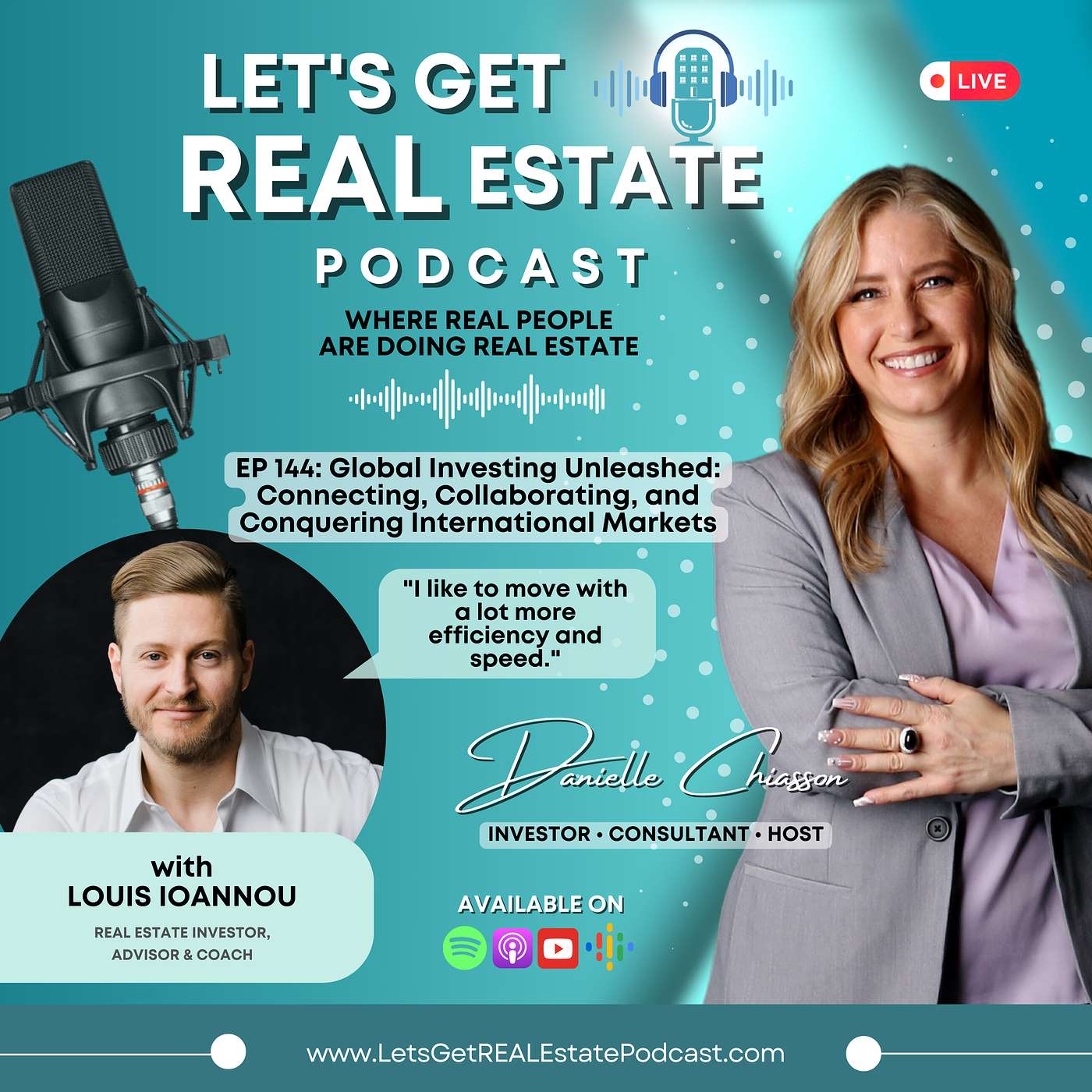 Global Investing Unleashed: Connecting, Collaborating, and Conquering International Markets with Louis Ioannou Ep. 144 episode artwork
