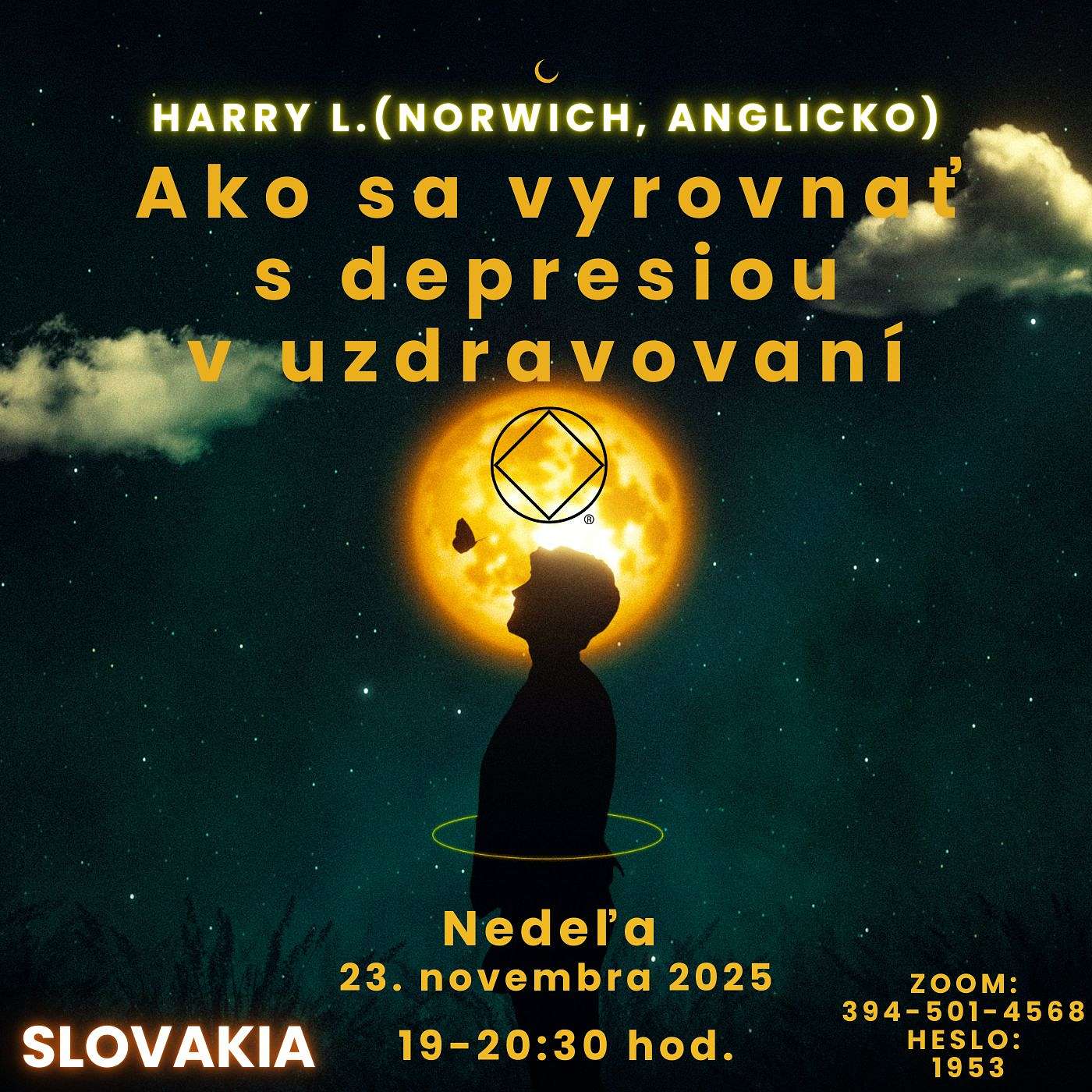 Ako sa vyrovnať s depresiou v uzdravovaní - Harry L. (UK) - 23. 11. 2025 episode artwork