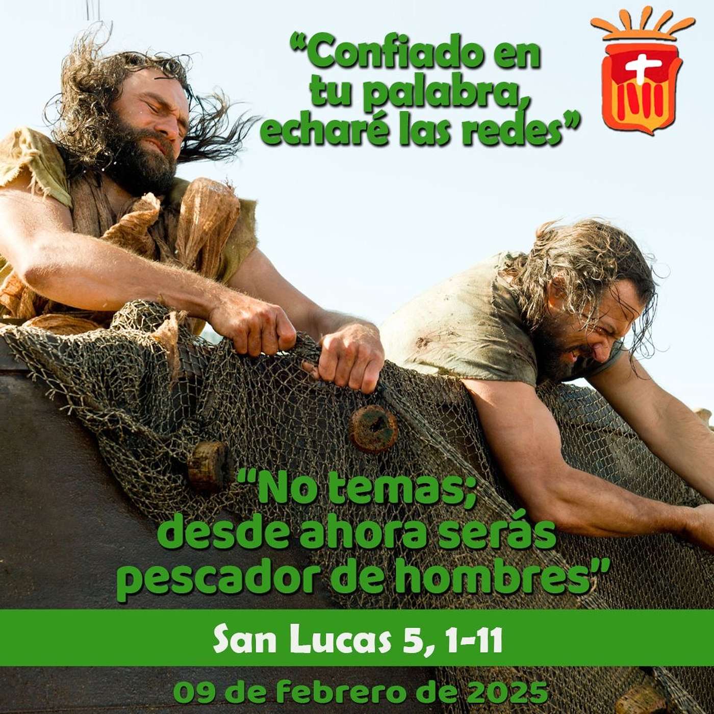2025-02-09 San Lucas 5, 1-11: V Domingo Tiempo Ordinario