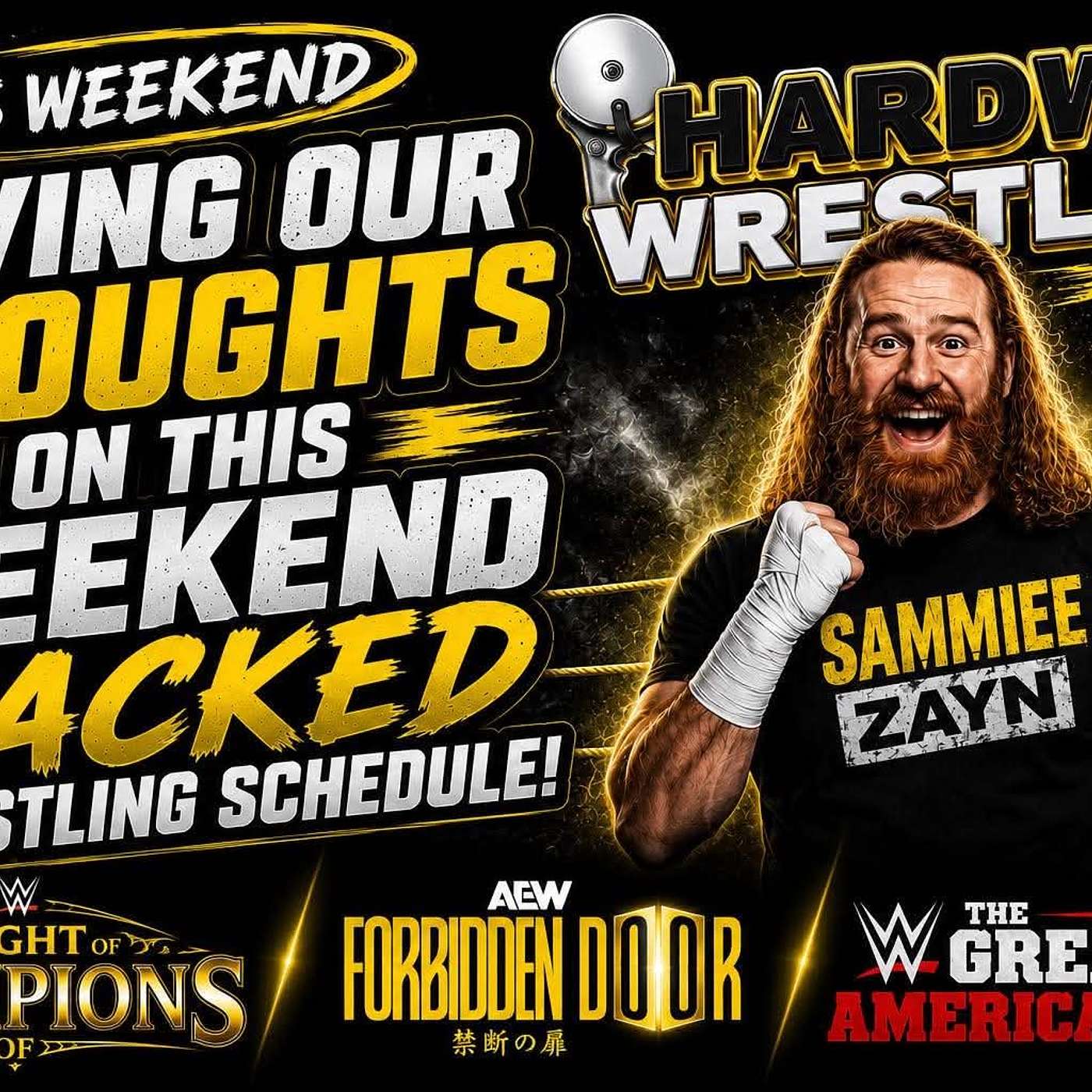 Sammy Zayne is the New WWE Champion!!! episode artwork