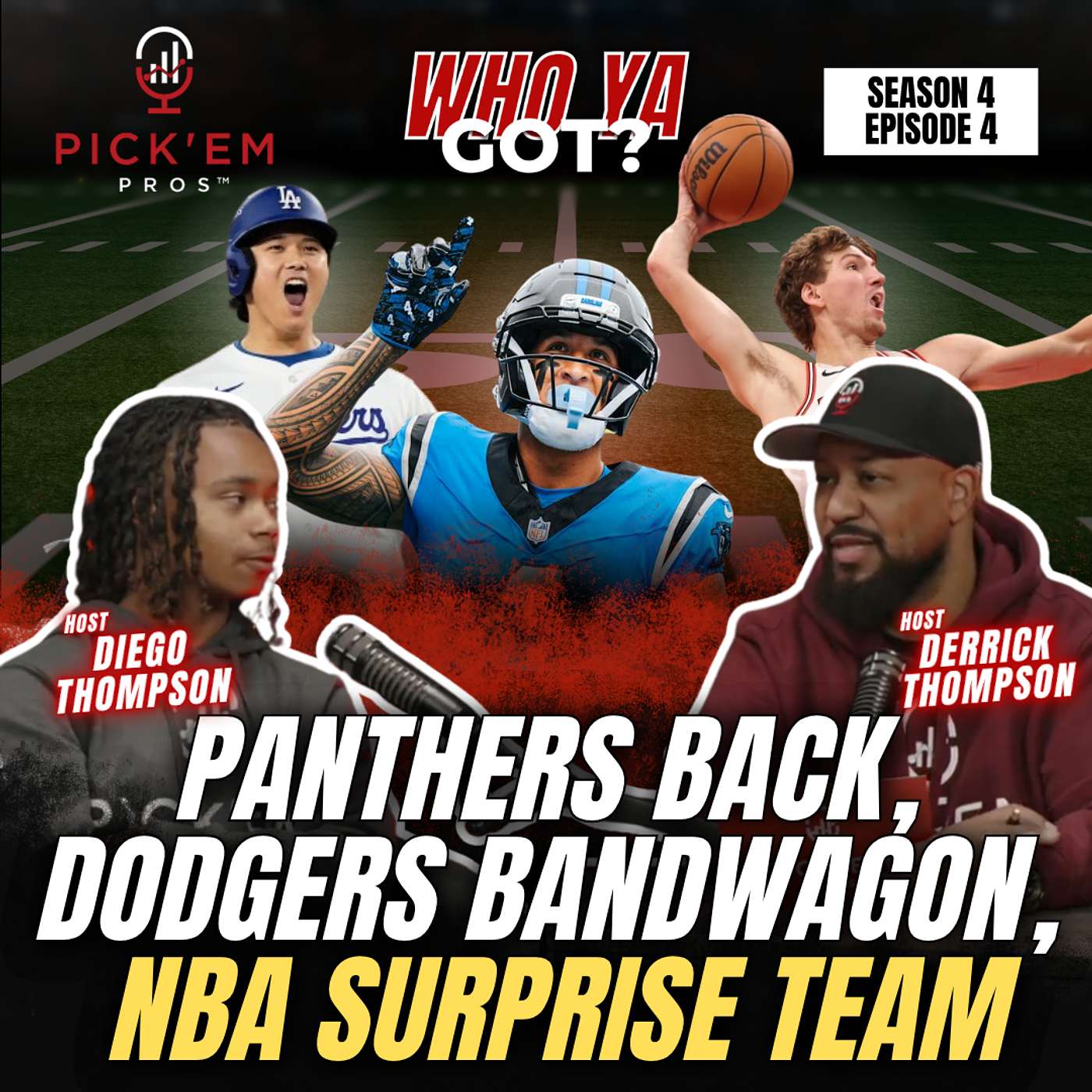 From NBA Load Management To Panthers’ Backfield Shake-Up | Who Ya Got S4 EP4