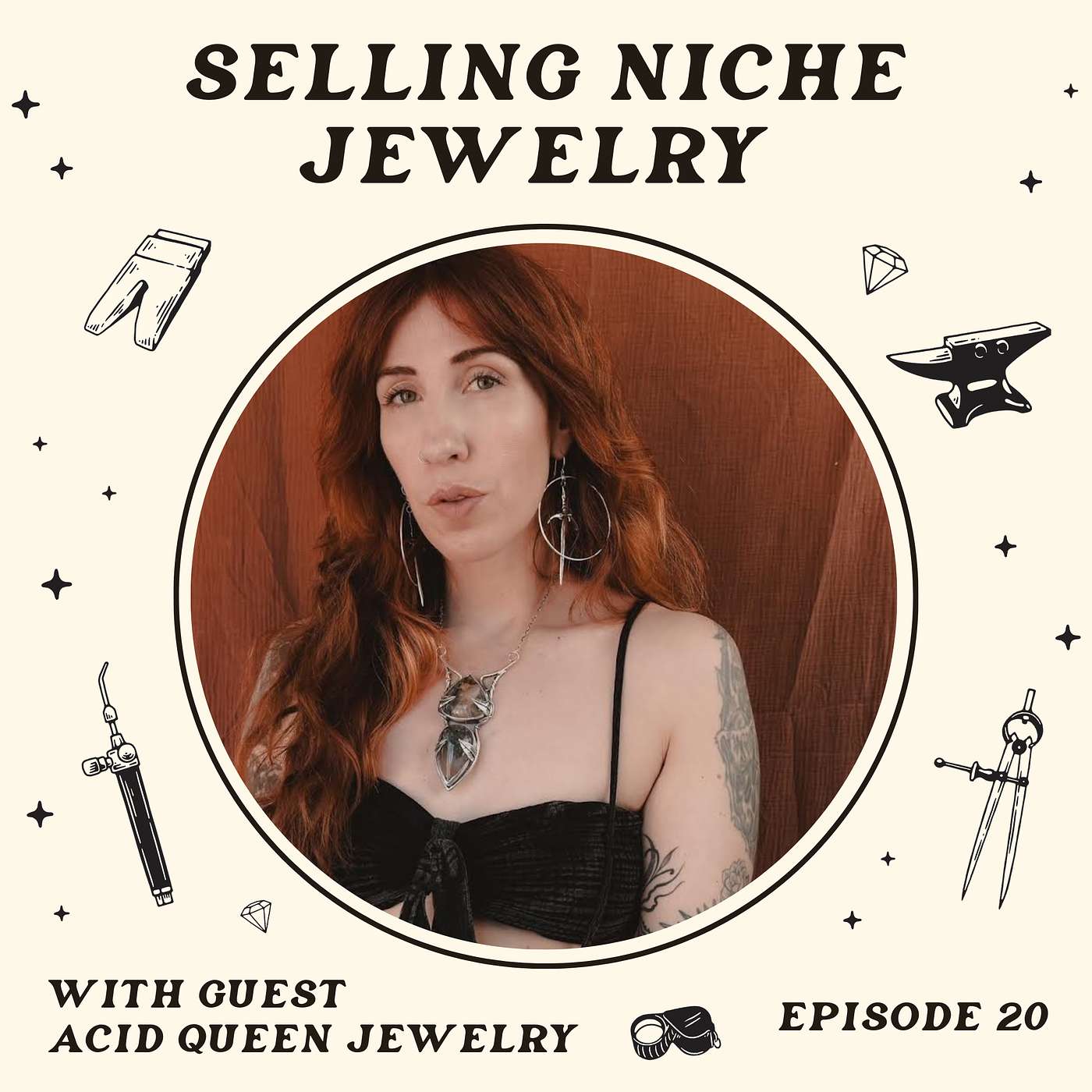 Selling Niche Jewelry With Special Guest Acid Queen Jewelry