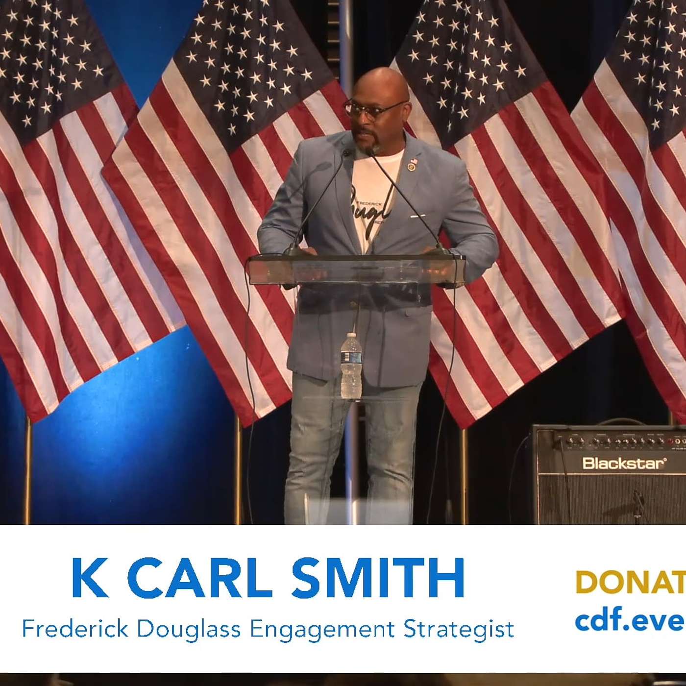 Frederick Douglass Republican Diversity Strategist KCarl Smith Speaks at the Igniting the Remnant Pastors Training Conference