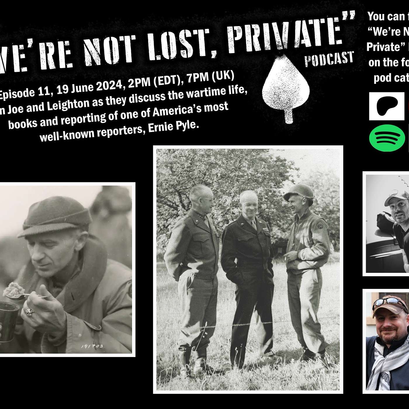 EP11 - Ernie Pyle episode artwork