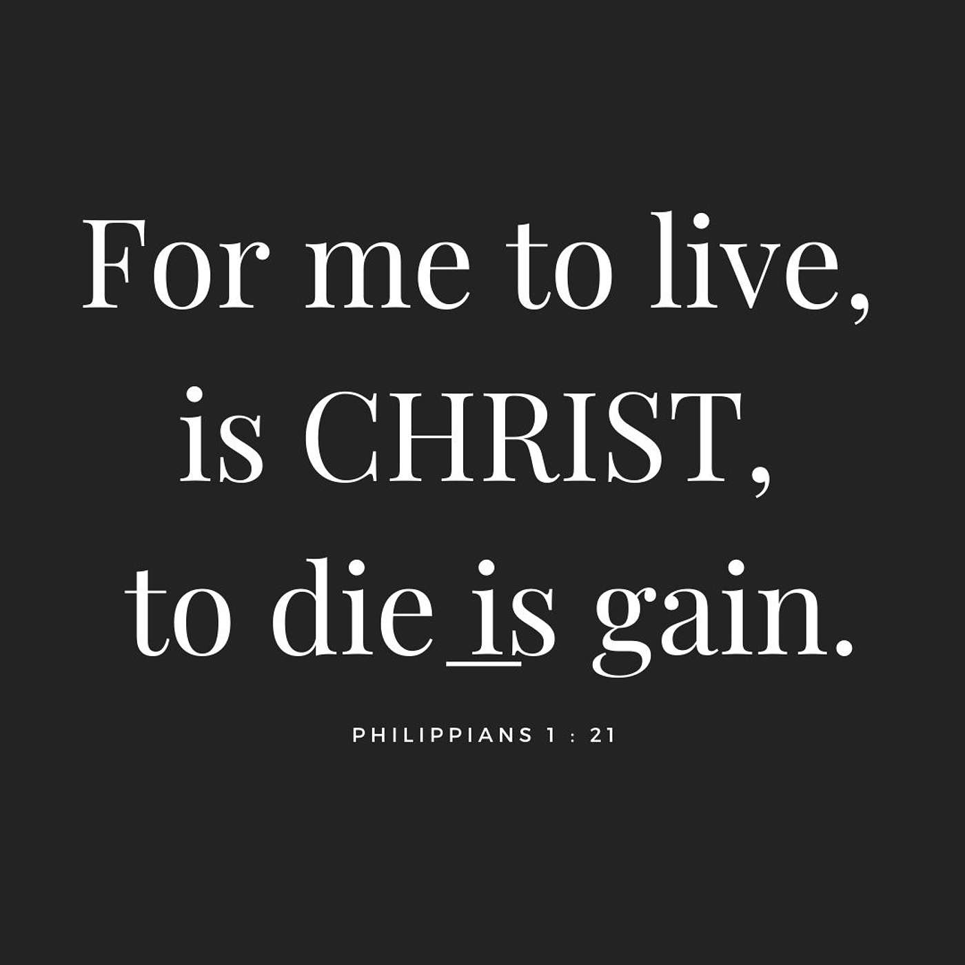 The Purpose of Life (1 Philippians 1:21) - Sunday 6th September 2020 episode artwork