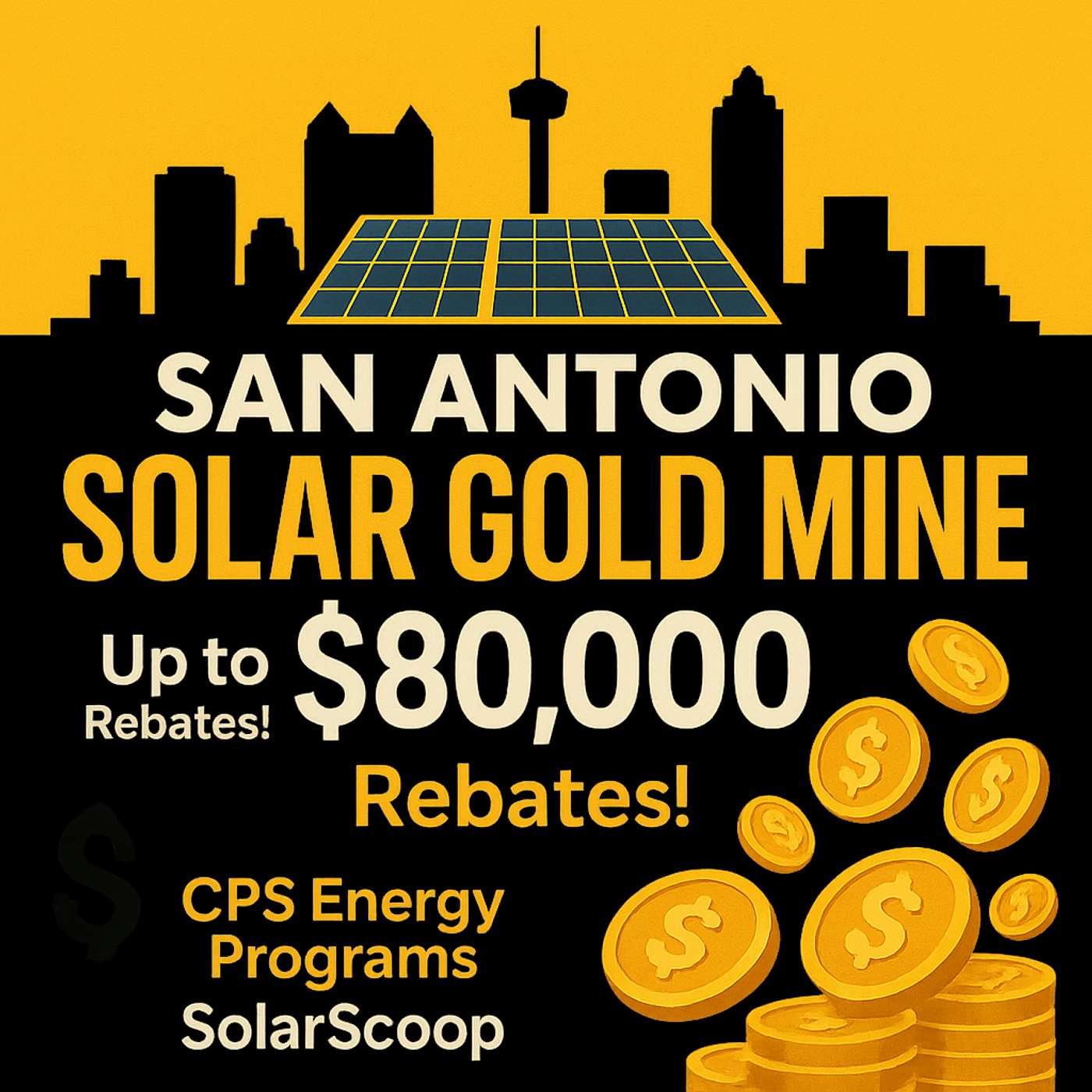 San Antonio Solar Gold Mine: How to Get Up to $80K in Rebates