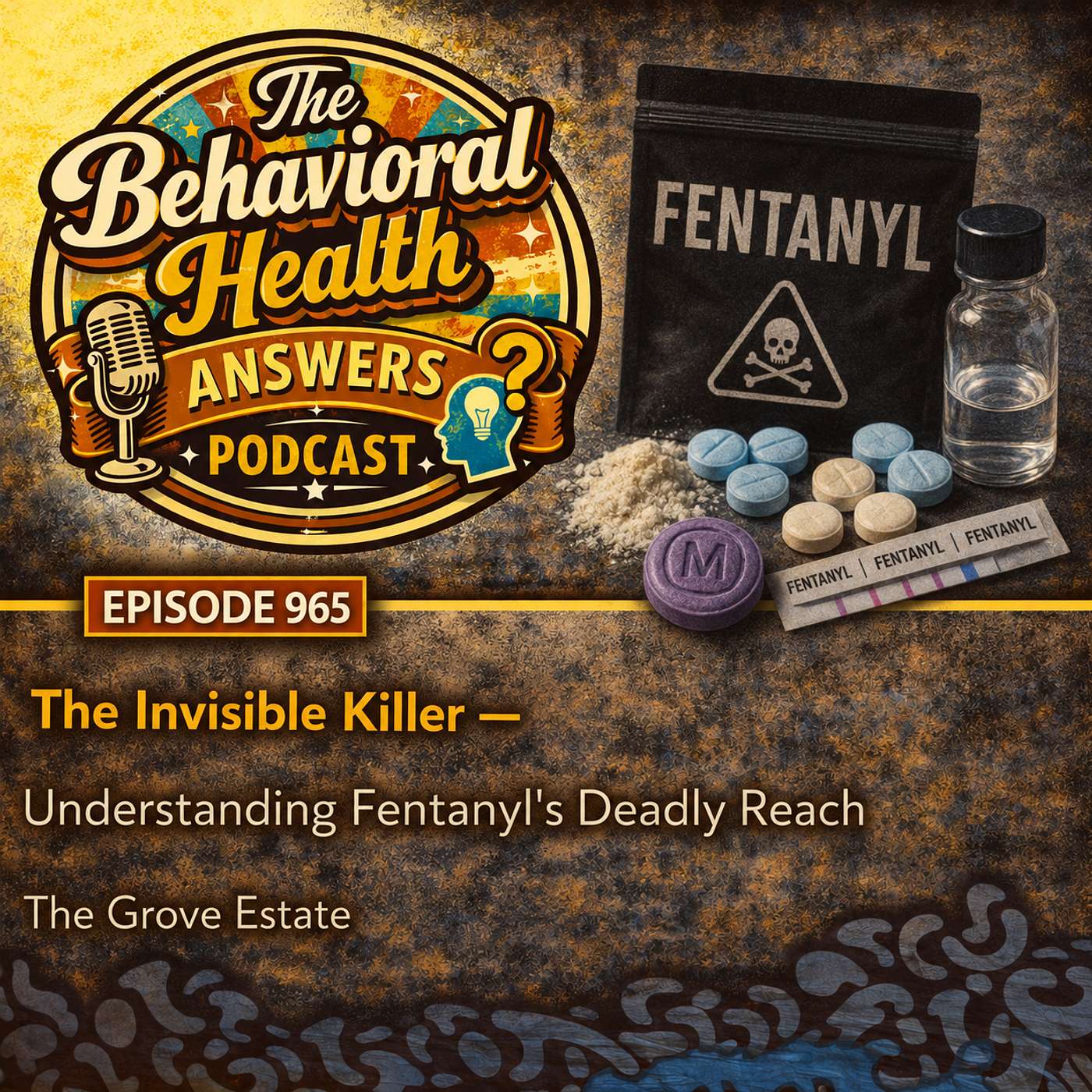 Episode 965: The Invisible Killer - Understanding Fentanyl's Deadly Reach | The Grove Estate episode artwork