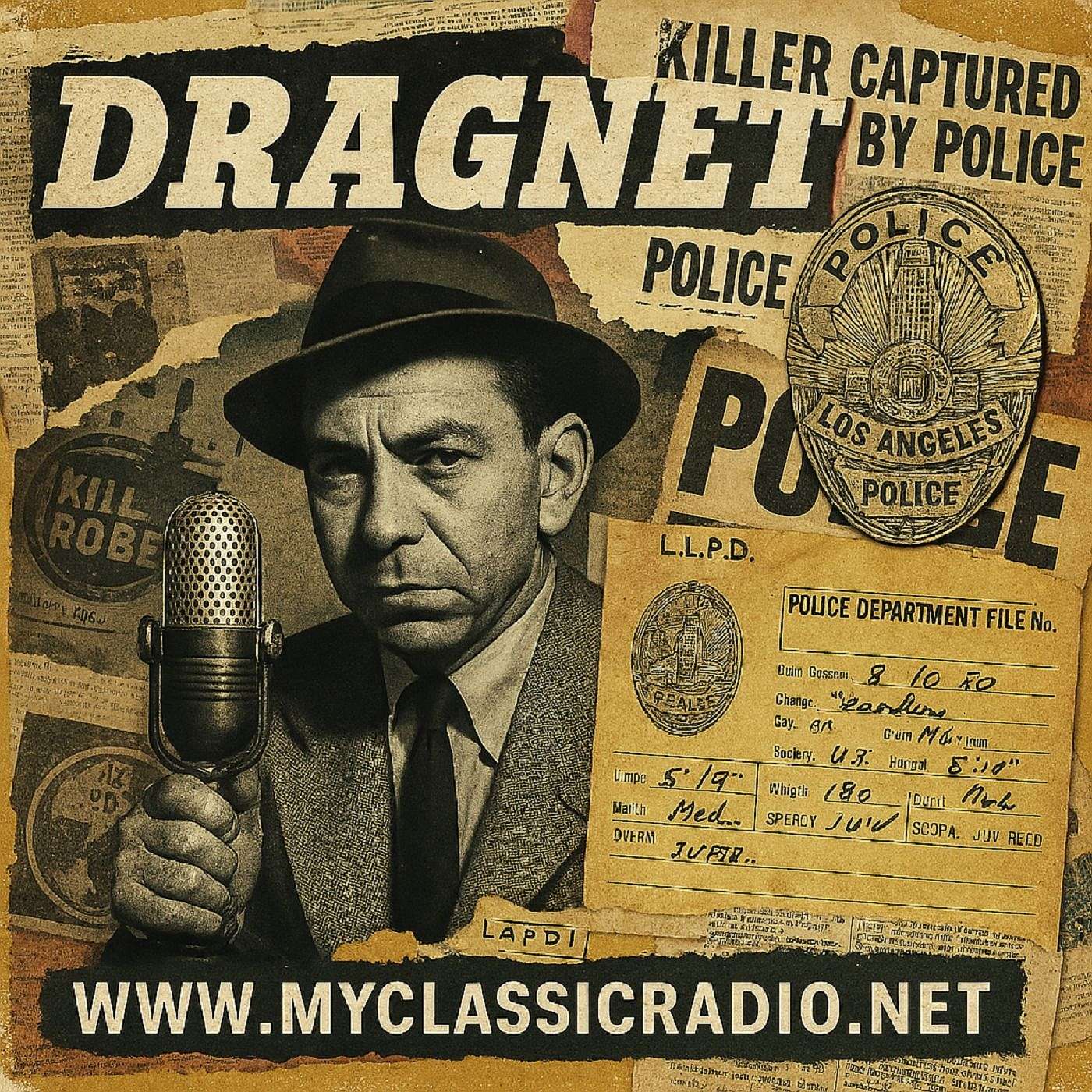 Production 4 aka Homicide aka Quick Trigger Gun Men Ep344 Dragnet episode artwork