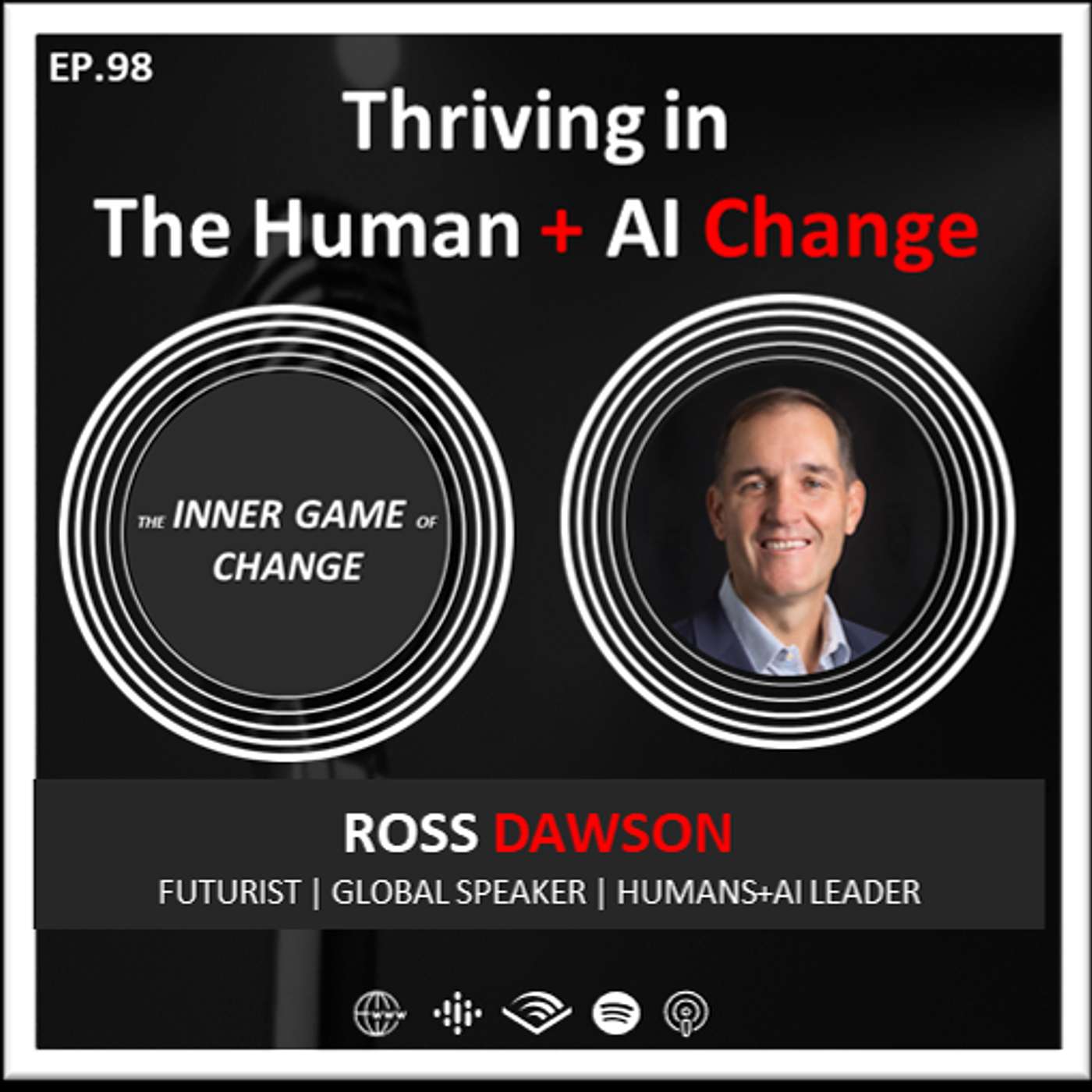 E98 - Thriving In The Human+AI Change - Podcast With Ross Dawson