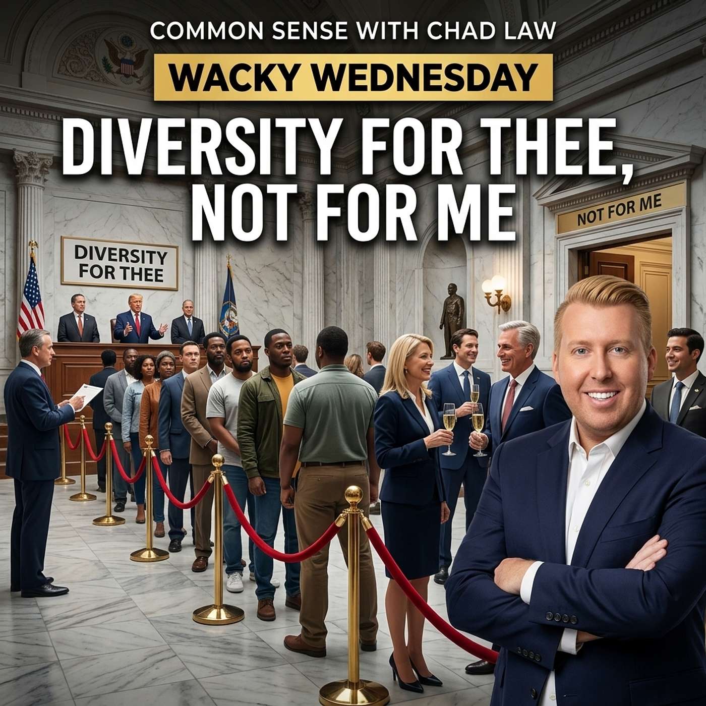 If Diversity Matters... Why Doesn't the Left Practice It? | Wacky Wednesday episode artwork