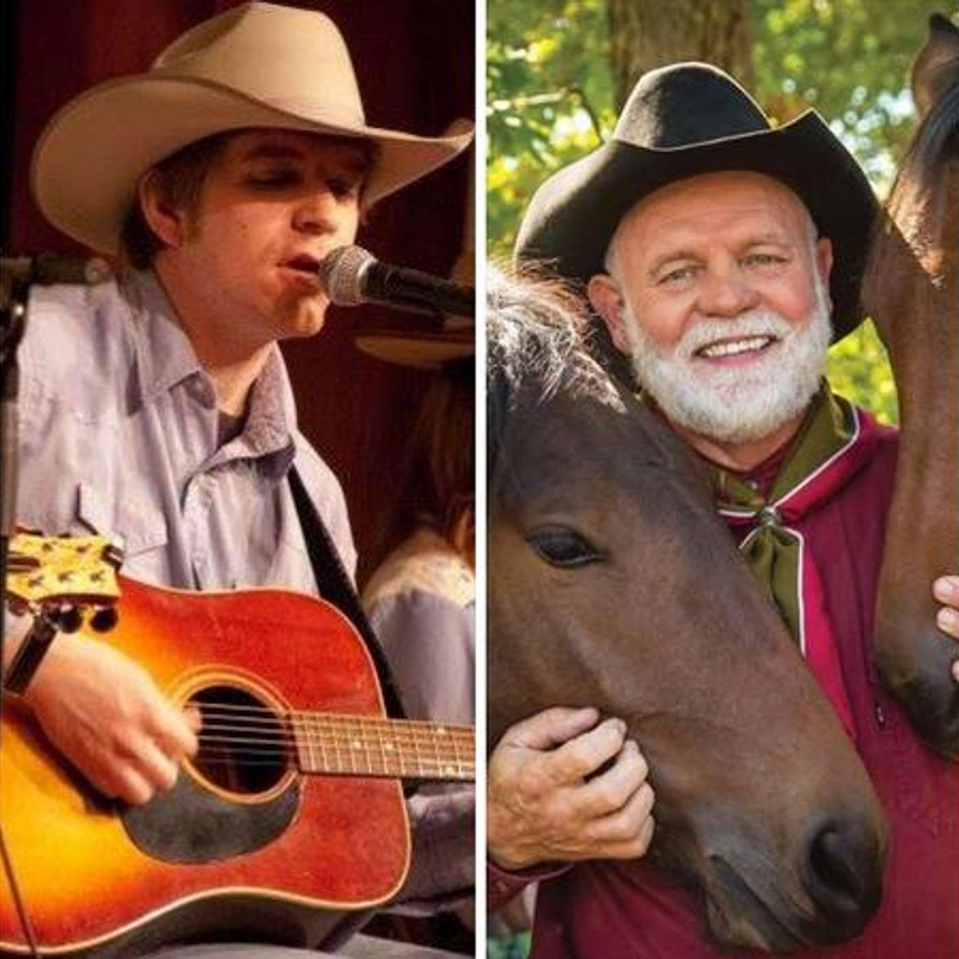 SONGSTER  ANDY HEDGES & MHF'S FRED WOEHL on EQUESTRIAN LEGACY RADIO