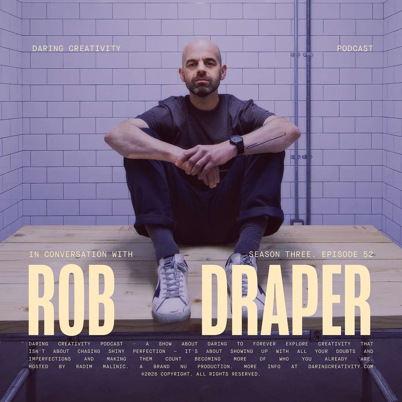 Dare to fall in love with creativity again - Rob Draper (Live at All Flows) episode artwork