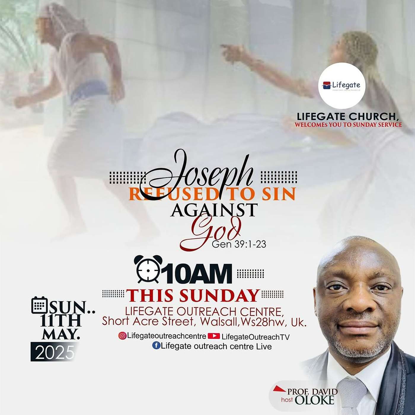 Joseph Refused to Sin against God - Lifegate Church - 11.5.25 episode artwork