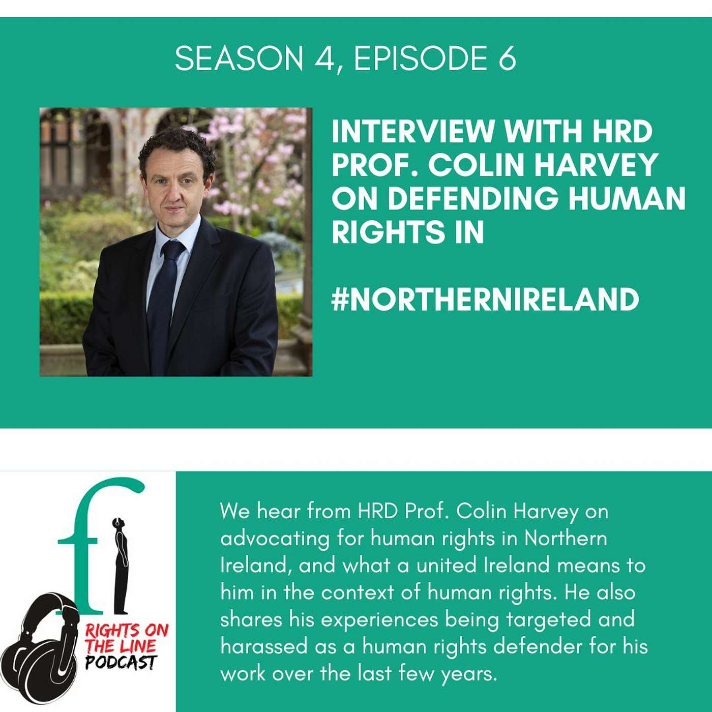 Interview with HRD Prof. Colin Harvey on defending human rights in Northern Ireland