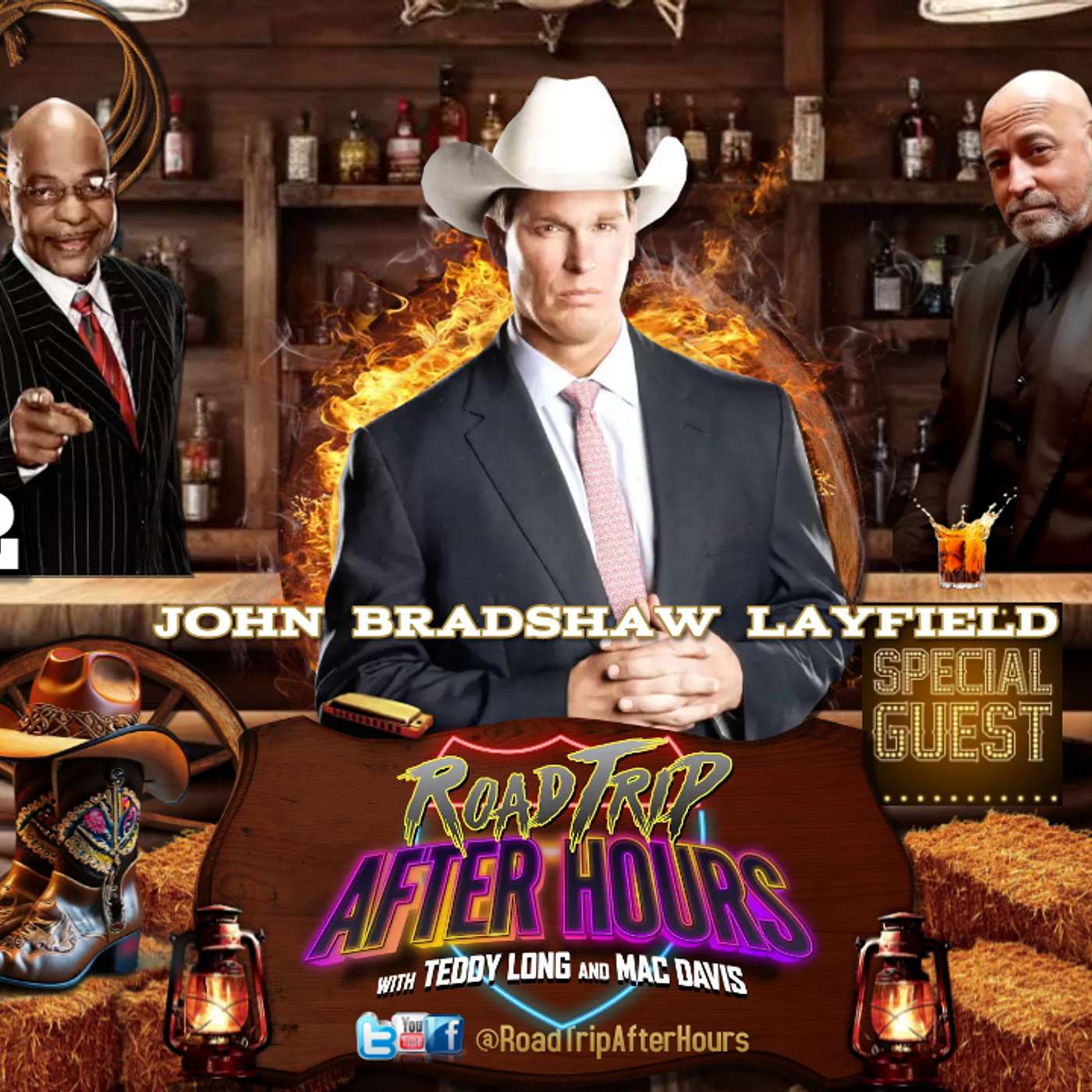 WWE Hall of Famer John Bradshaw Layfield goes Square Dancing with Teddy Long! episode artwork