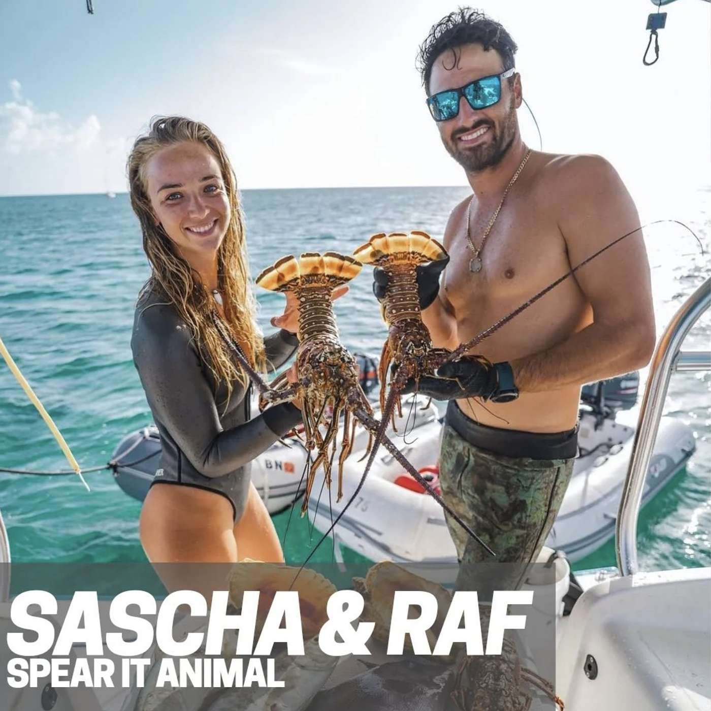 Sascha & Raff, Spear It Animal - The Ocean Cruisers Podcast - Chat 54