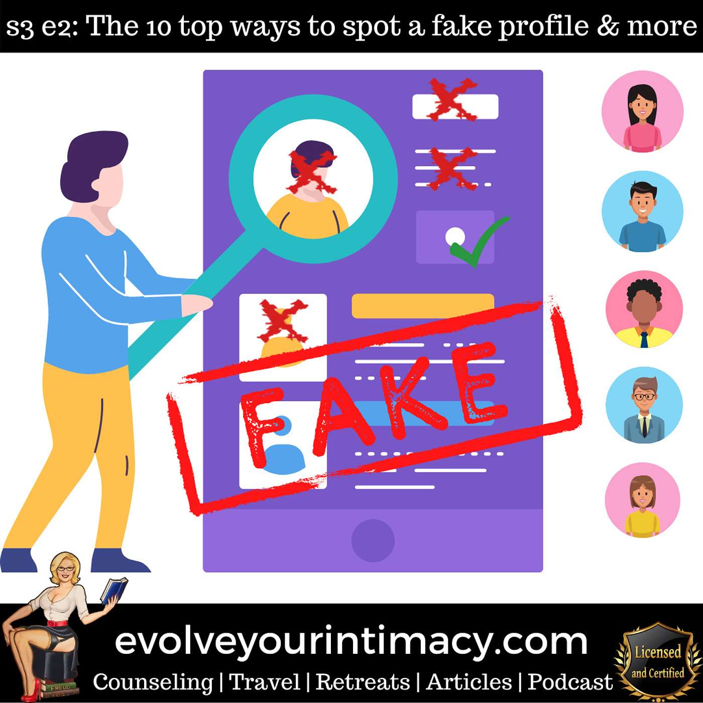 How to spot a FAKE profile