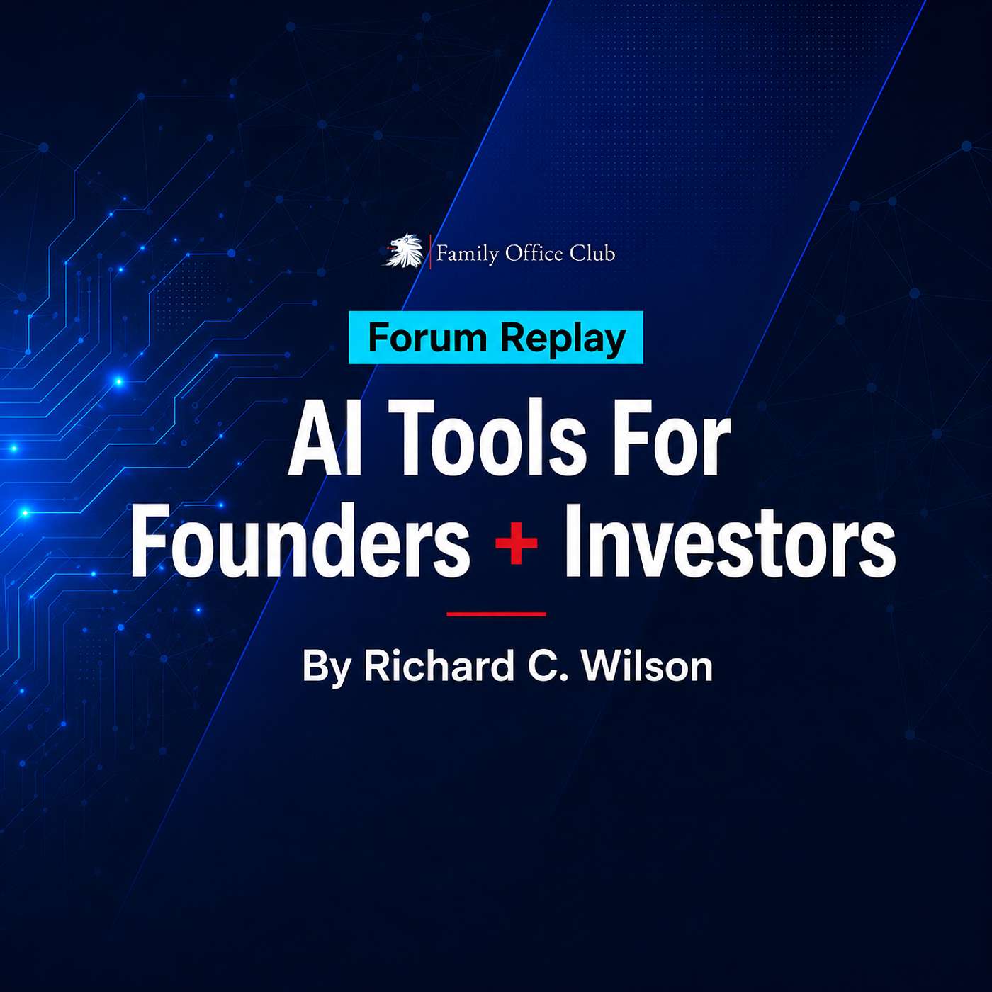 Monthly Live Forum Replay: AI Superintelligence System, 50 Tools for Founders and Investors episode artwork