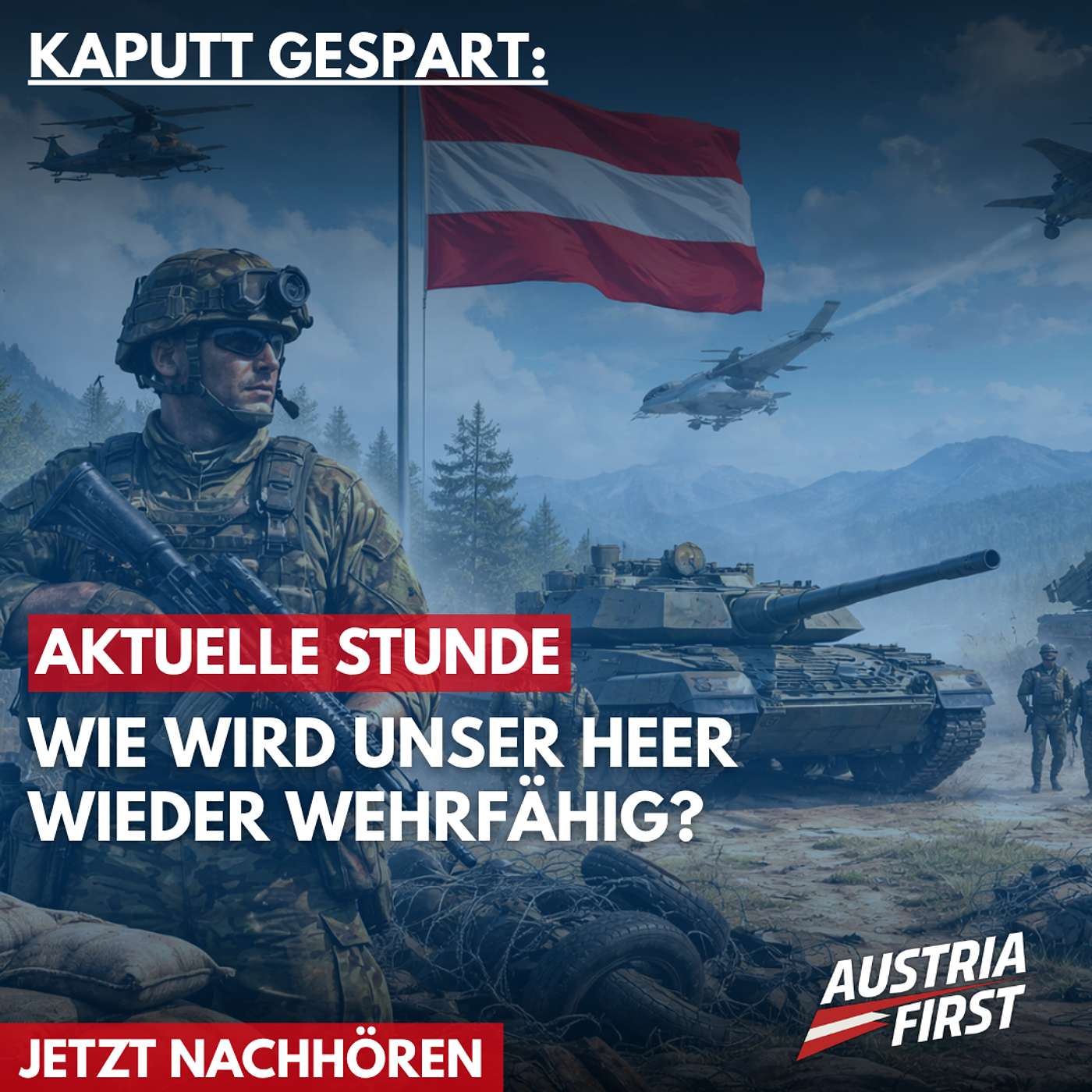 Kaputt gespart: Wie machen wir unser Heer wieder wehrfähig? - Aktuelle Stunde episode artwork