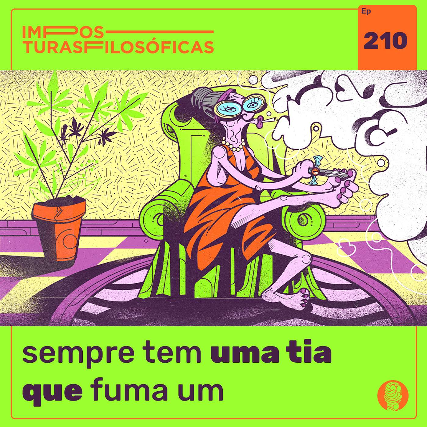 #210 sempre tem uma tia que fuma um | David Cooper, família e coerção episode artwork