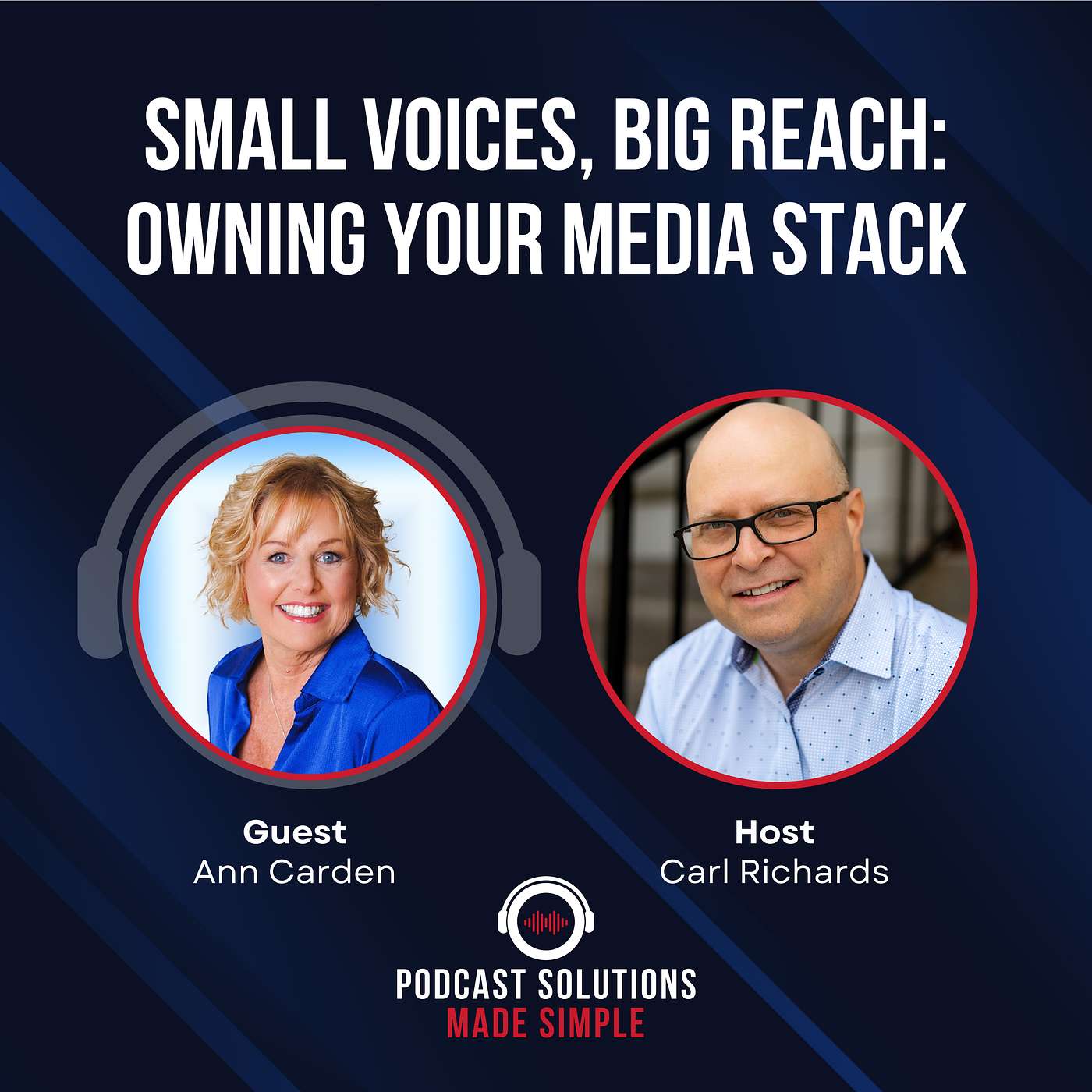 Small Voices, Big Reach: Owning Your Media Stack with Ann Carden episode artwork