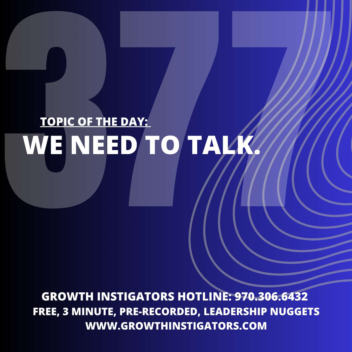 Growth Instigators Hotline