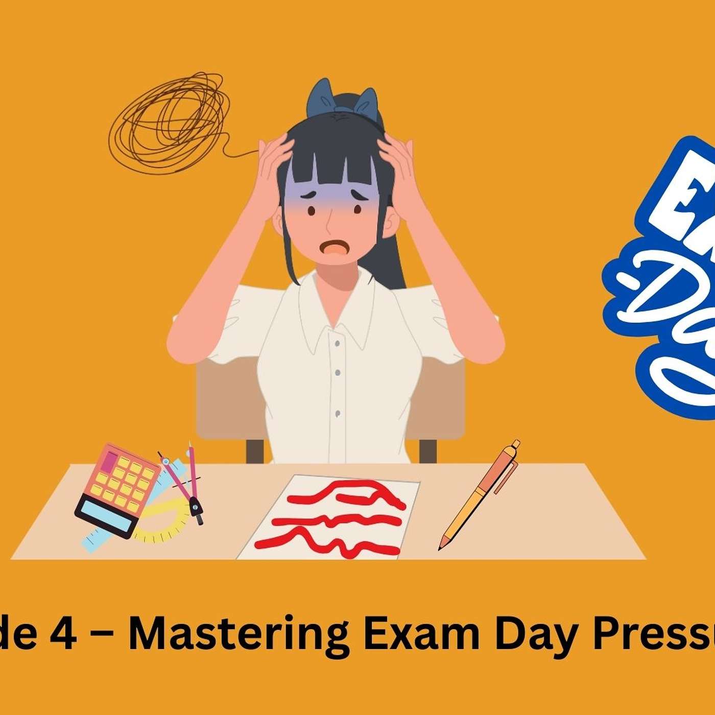 Season 2 - Episode 4 Stay Calm, Show Up Strong – Mastering Exam Day Pressure episode artwork