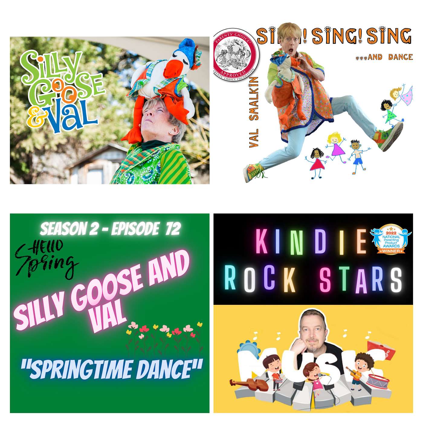 Season 2 Ep 72 - SILLY GOOSE AND VAL - Springtime Dance