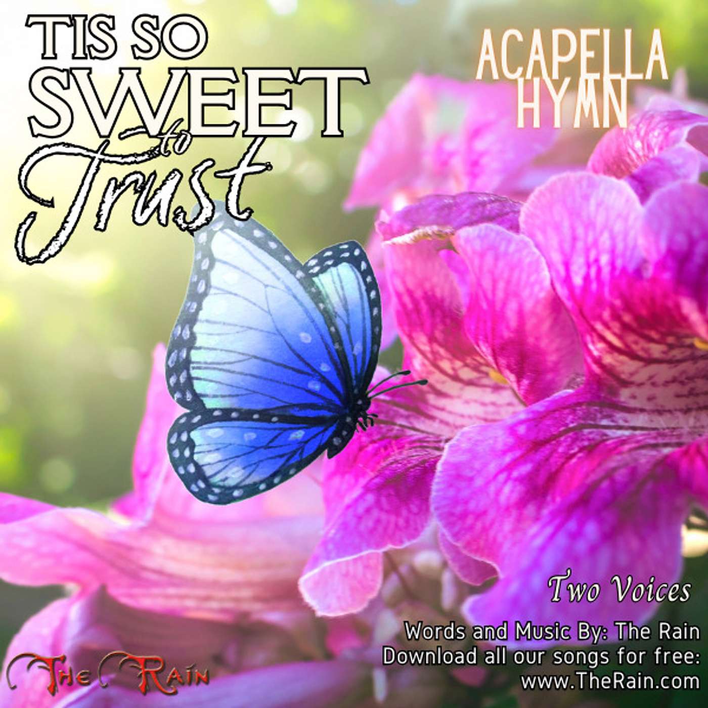 Tis So Sweet To Trust In Jesus two voices acapella hymn Nicholas Mazzio and Lauren Mazzio The Rain