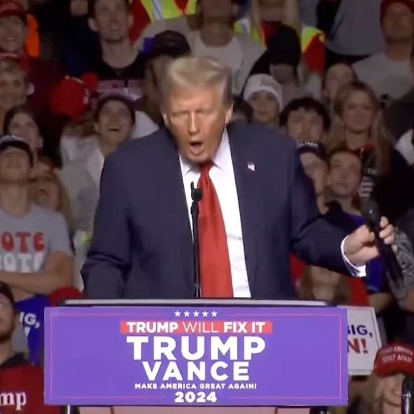 Trump Literally Sucks