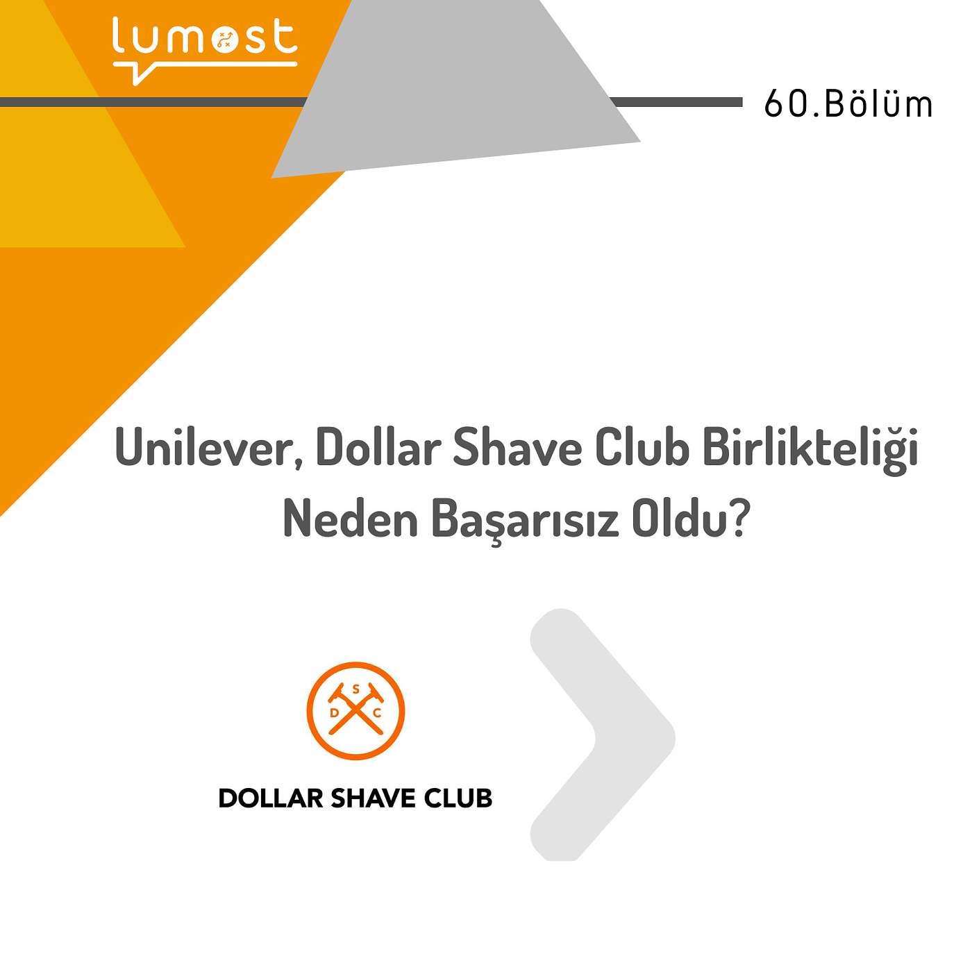 60. Bölüm - Unilever, Dollar Shave Club Birlikteliği Neden Başarısız Oldu?