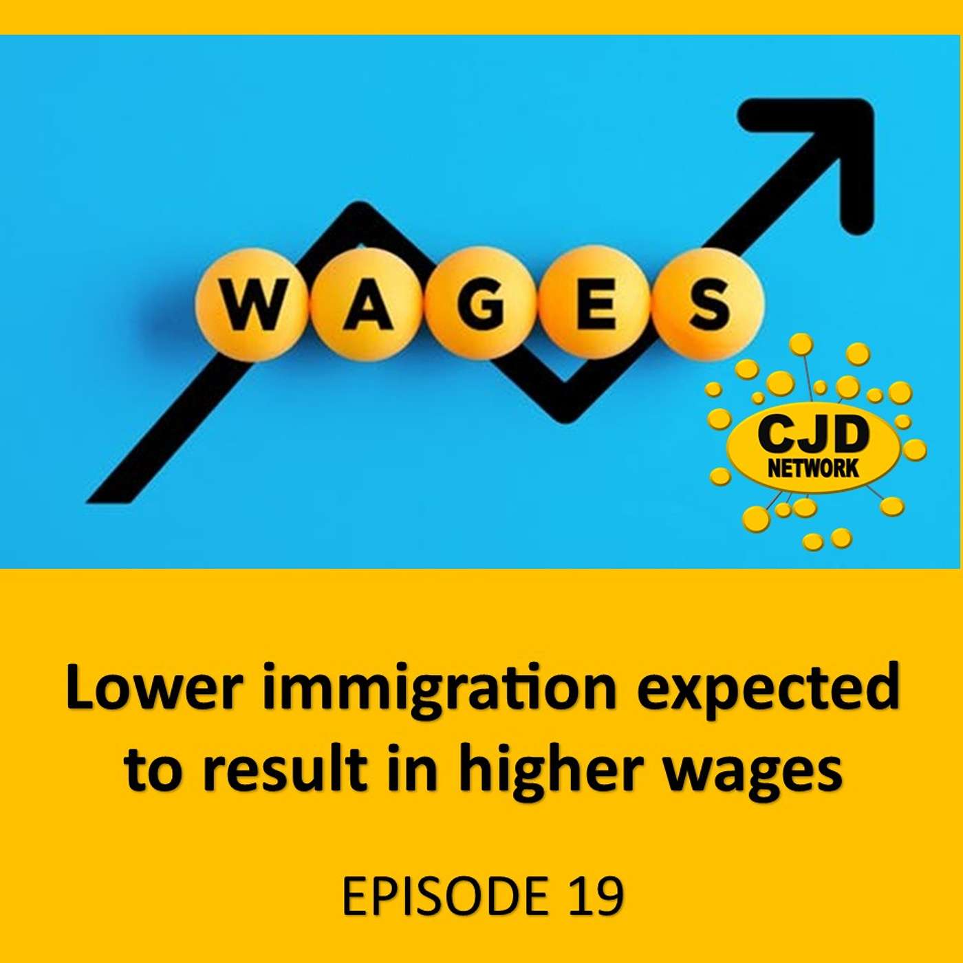 Lower immigration expected to result in higher wages -- #MotivatingMondays Episode 19 episode artwork
