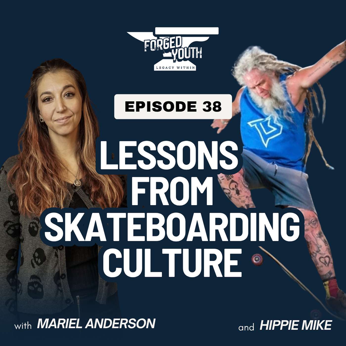Ep. 38 - Lessons from Skateboarding Culture with Hippie Mike episode artwork