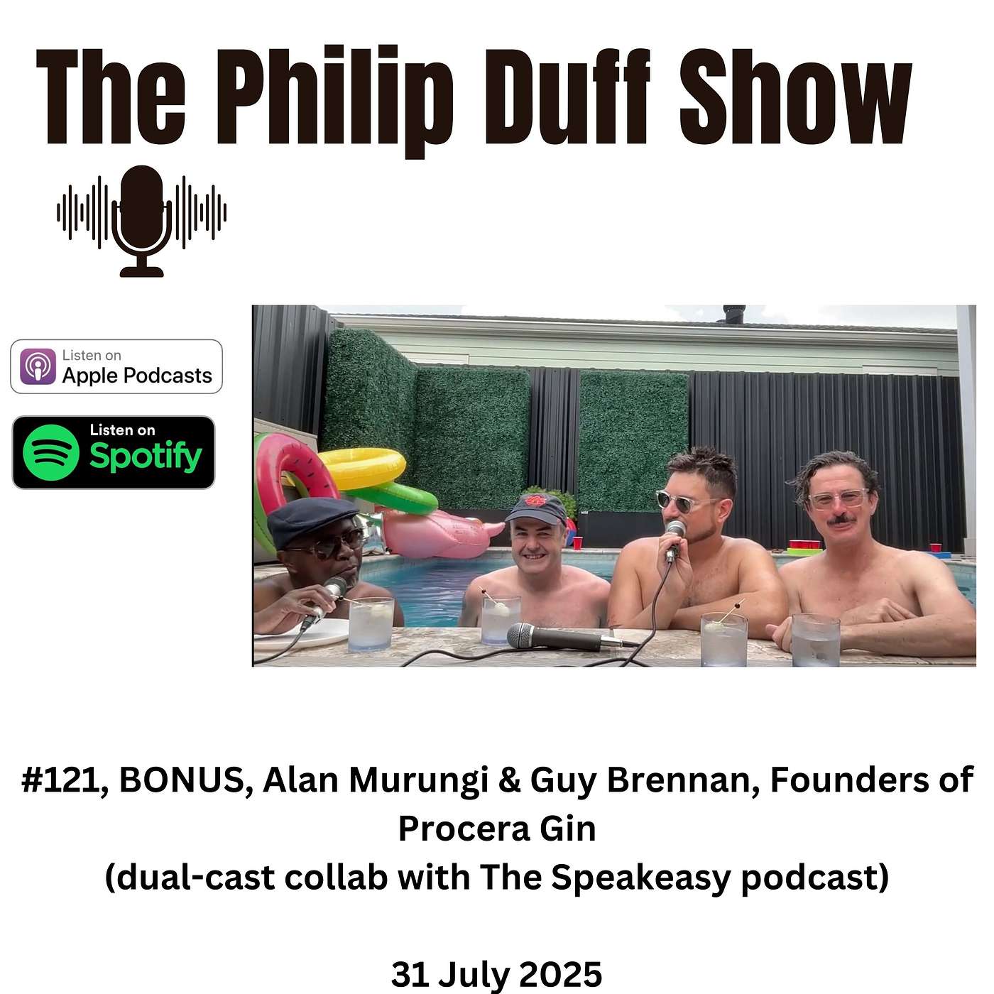 #121, BONUS, Alan Murungi & Guy Brennan, Founders of Procera Gin (collab dual-cast with The Speakeasy podcast)