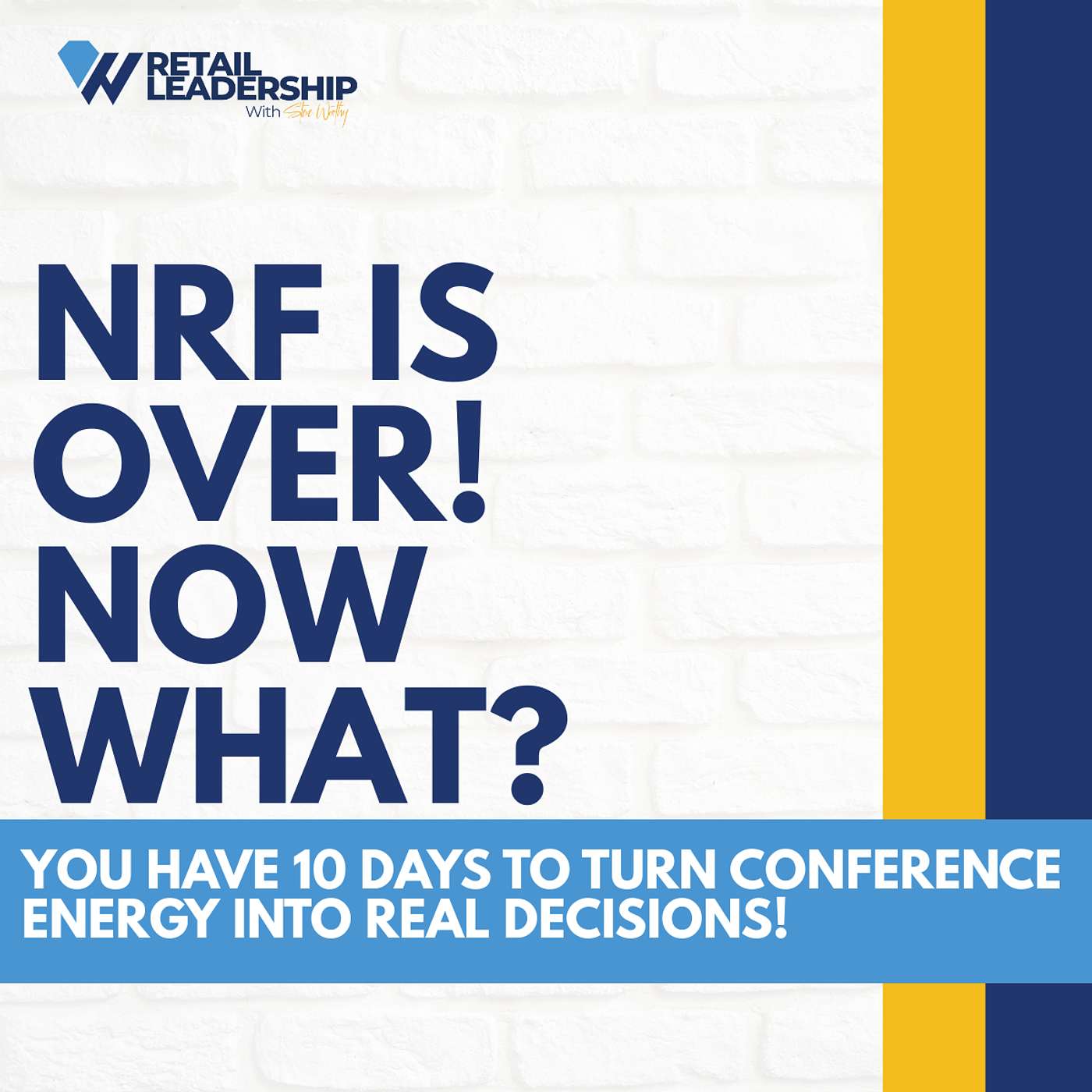 After NRF: Decide the Real Problem  (Part 1 of 4)