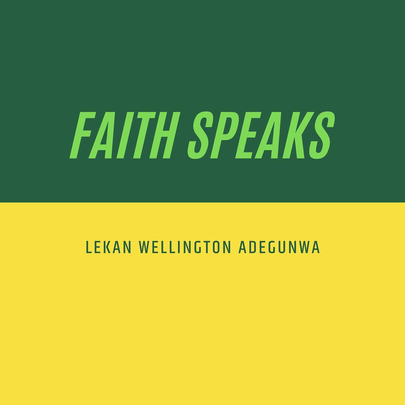 Faith Speaks