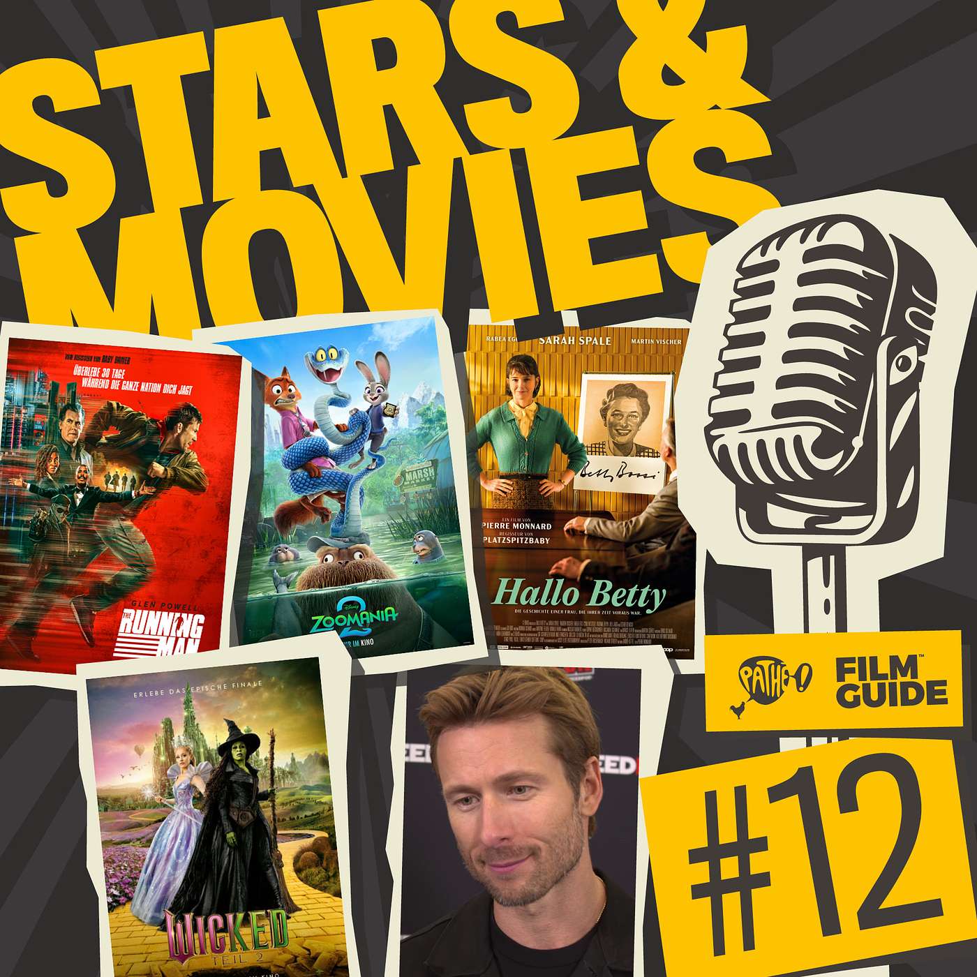 #12 RUNNING MAN, ZOOMANIA 2,  HALLO BETTY und WICKED: FOR GOOD