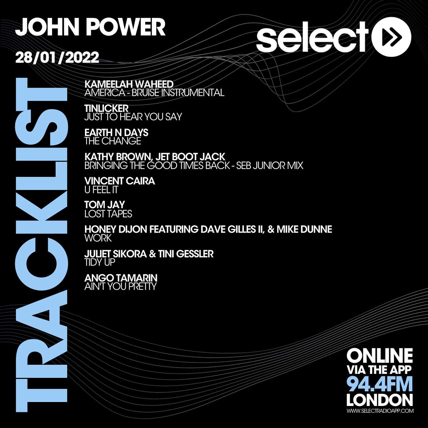 John Power - EP 87 - 28.01.22 - Select 94.4FM