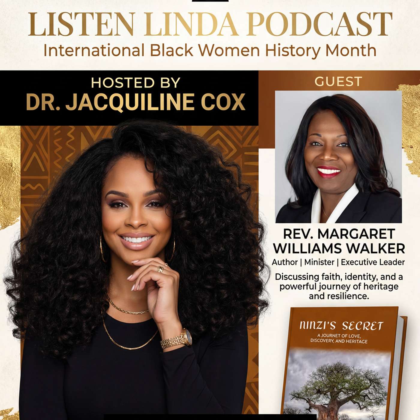 Listen Linda Presents:International Black Womens History Month Special Guest Rev. Margaret Williams Walker