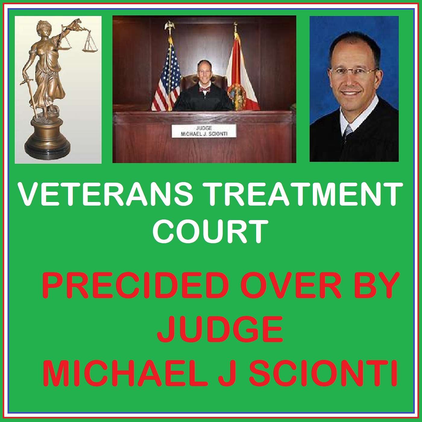 Here is part 4 for our series on the Veterans Treatment Court. Learn the part that the Judge Scionti plays in turning the lives around of our Veterans.ode