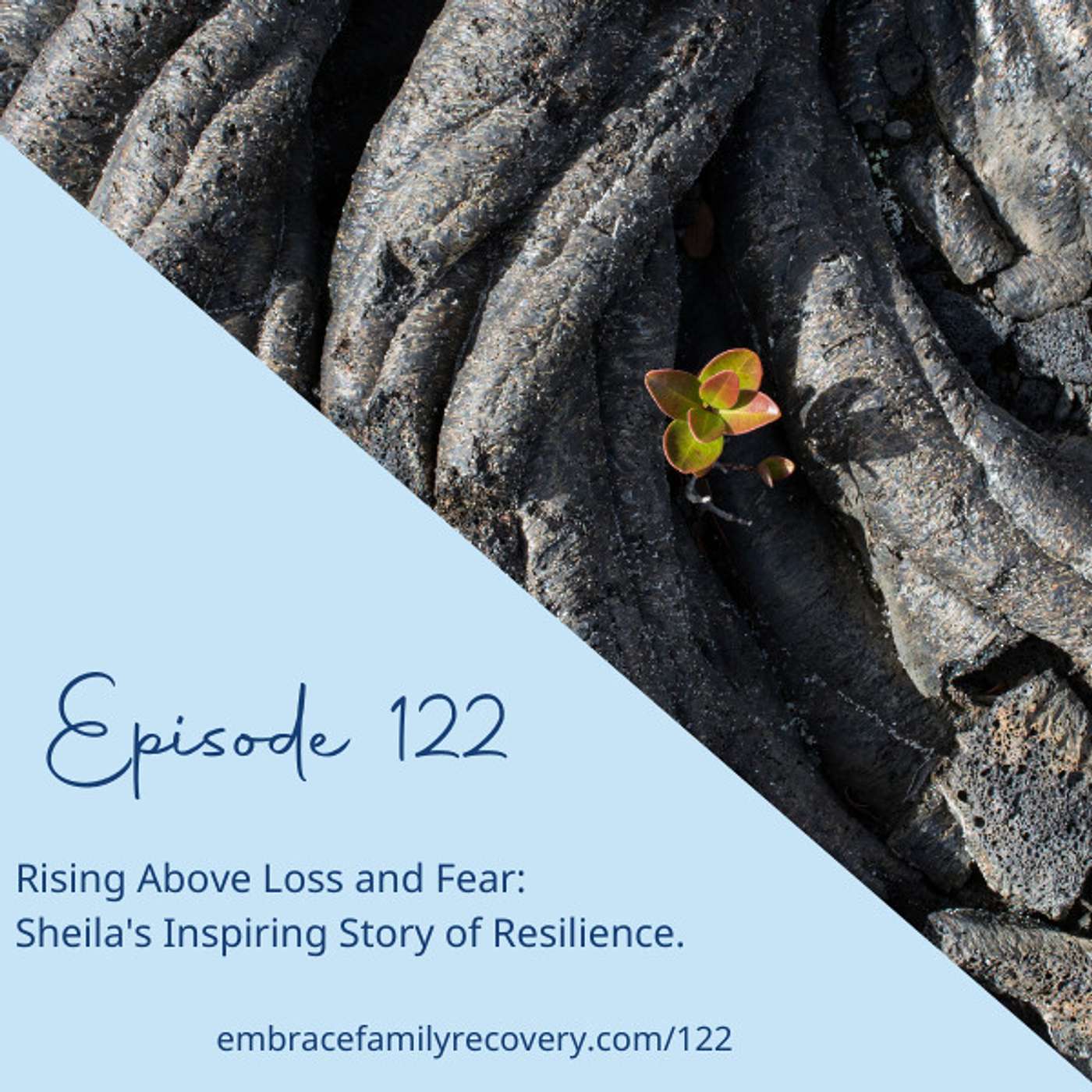 Ep 122 - Rising Above Loss and Fear:  Sheila's Inspiring Story of Resilience.